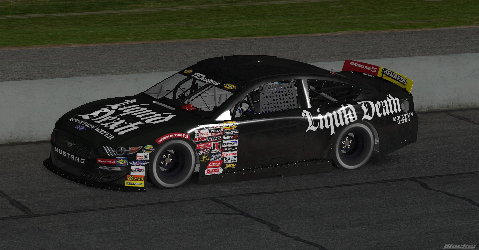 Preview of SimStamp - Jacob Fifield - Liquid Death Mountain Water - ARCA Series 2026 by Teejay Handley