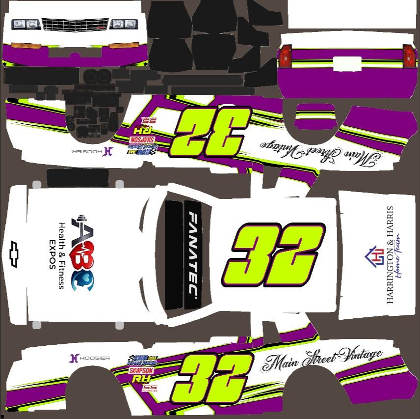 Preview of 2026 #32 ABC HEALTH & FITNESS RHR STREET STOCK by Randy Hinshaw