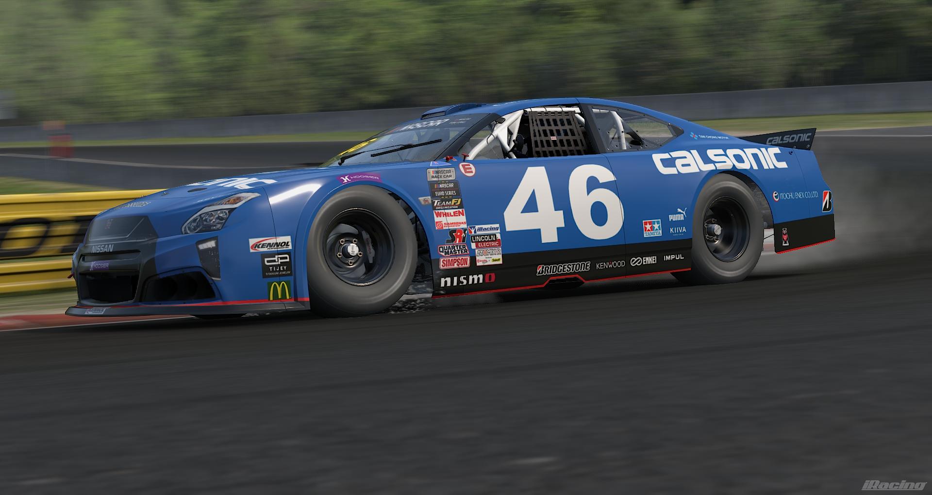 Preview of Calsonic EURONASCAR Nissan GTR by Dustin William Owen Dawes