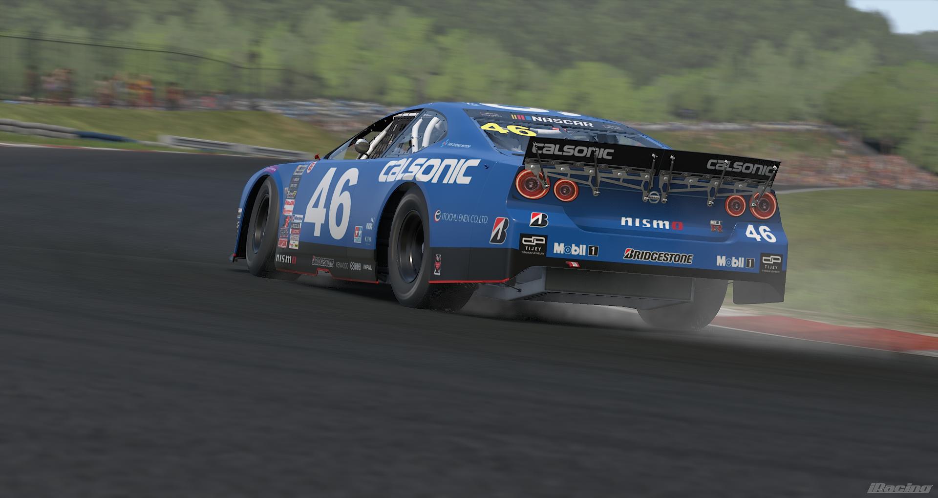 Preview of Calsonic EURONASCAR Nissan GTR by Dustin William Owen Dawes
