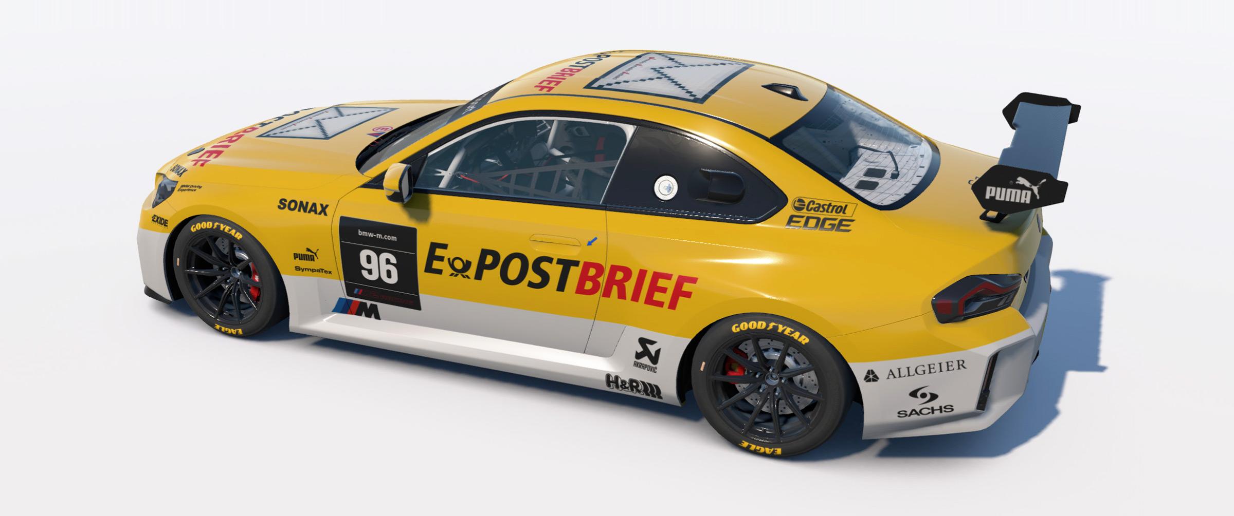 Preview of E-Postbrief BMW M2 Racing by Alex Schmurtz