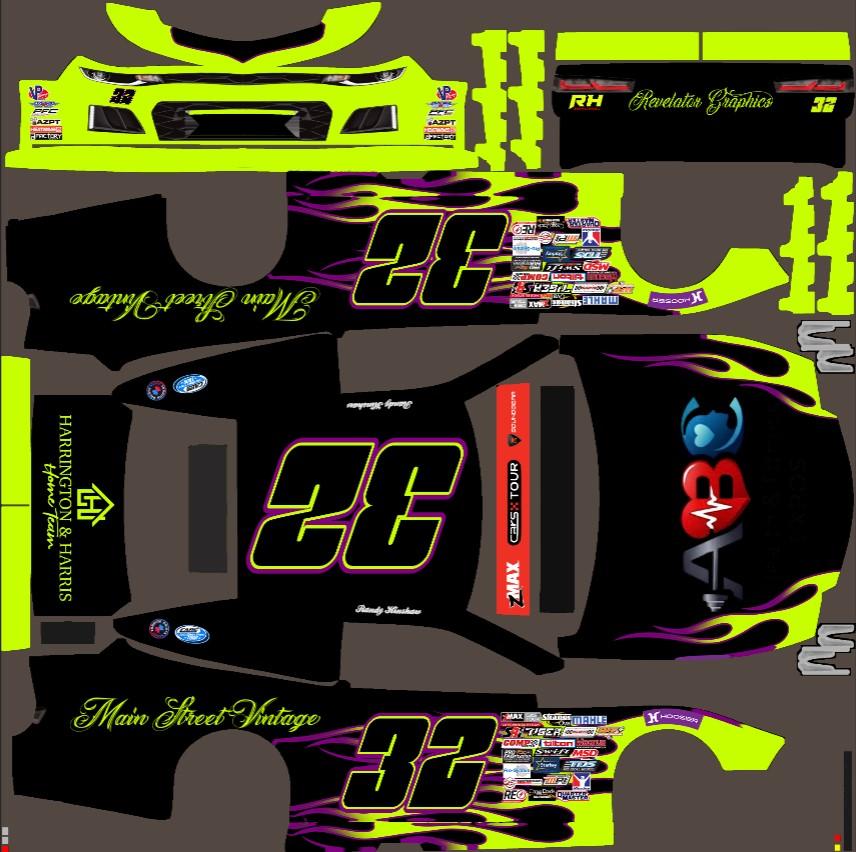 Preview of 2026 #32 RHR CARS TOUR LMS CAMARO by Randy Hinshaw