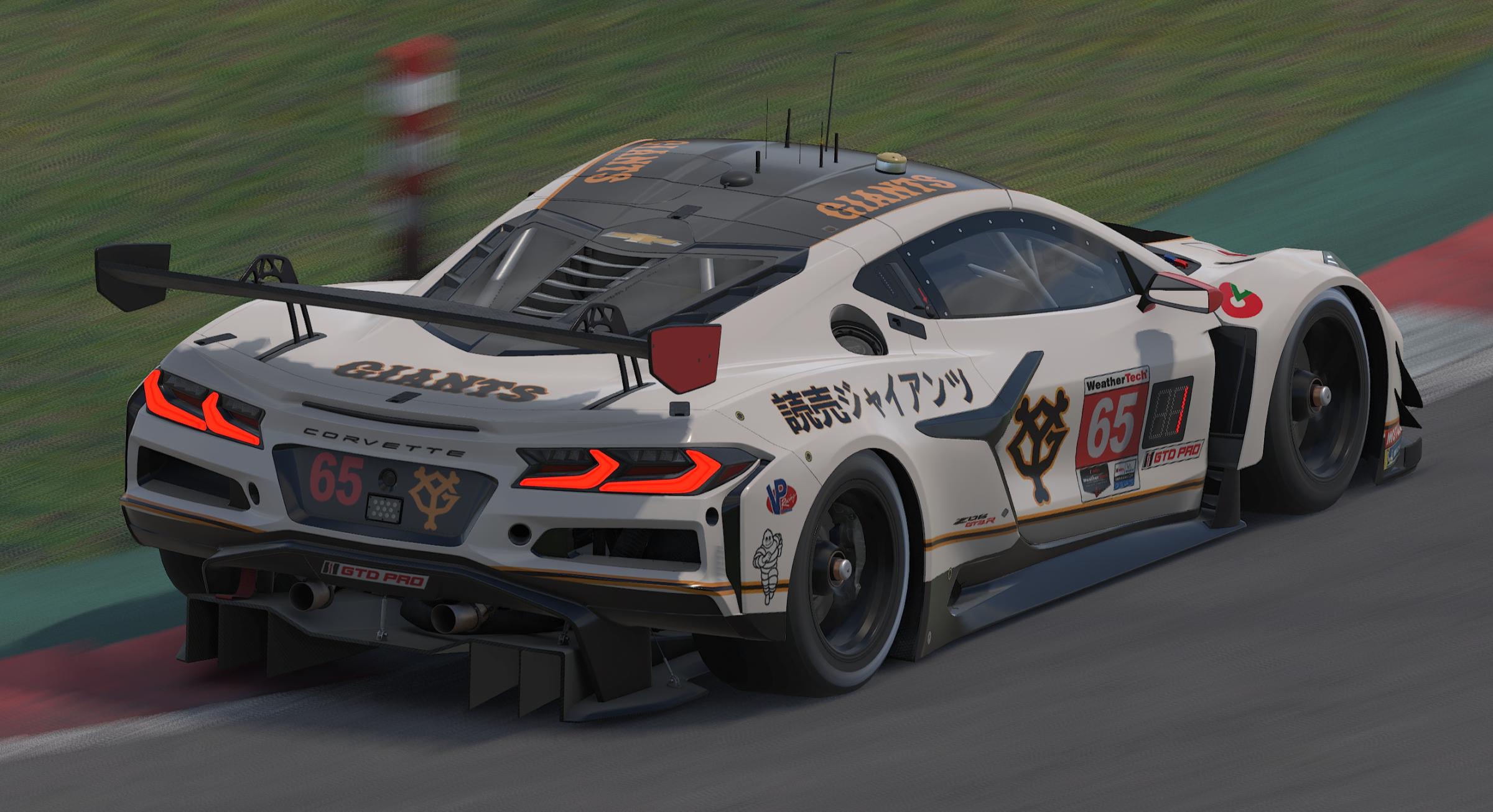 Preview of Yomiuri Giants Corvette GT3 by Lou Maynard