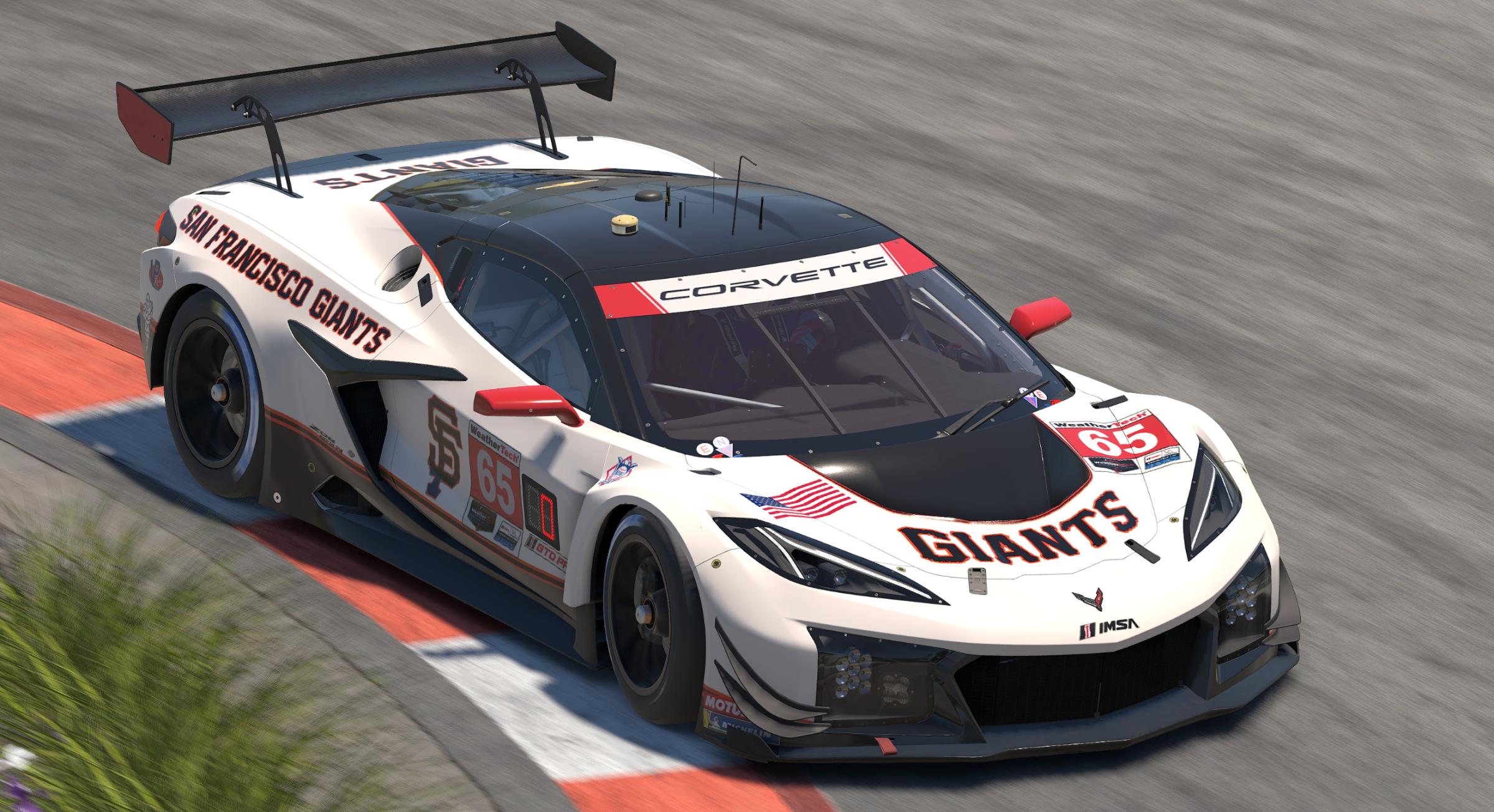 Preview of San Francisco Giants Corvette GT3 by Lou Maynard