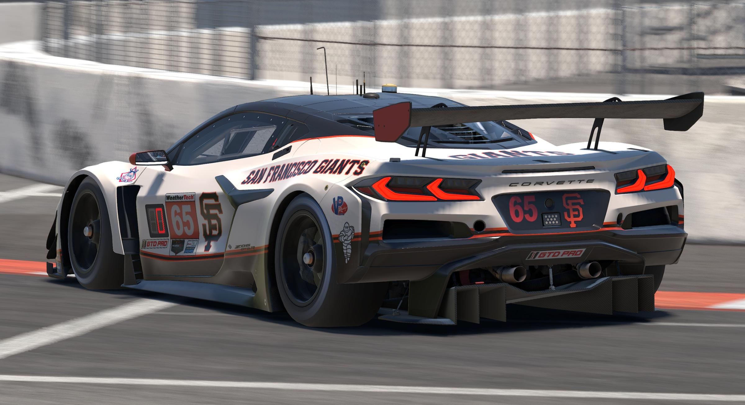 Preview of San Francisco Giants Corvette GT3 by Lou Maynard