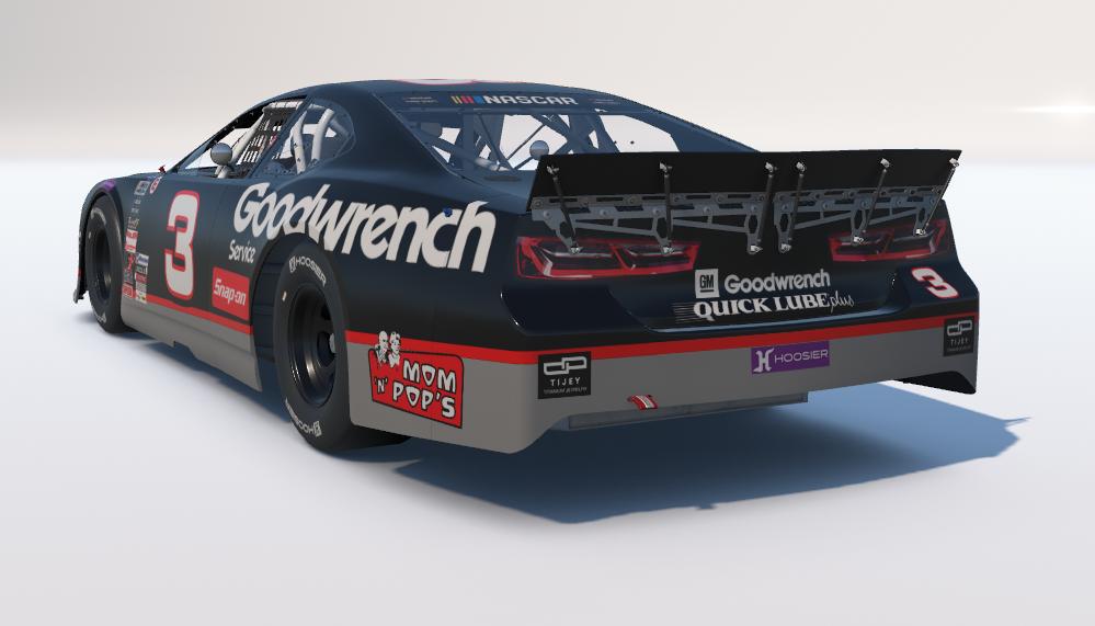 Preview of Dale Earnhardt Euro NASCAR (Sim-Stamped Numbers) by Steve Luvender