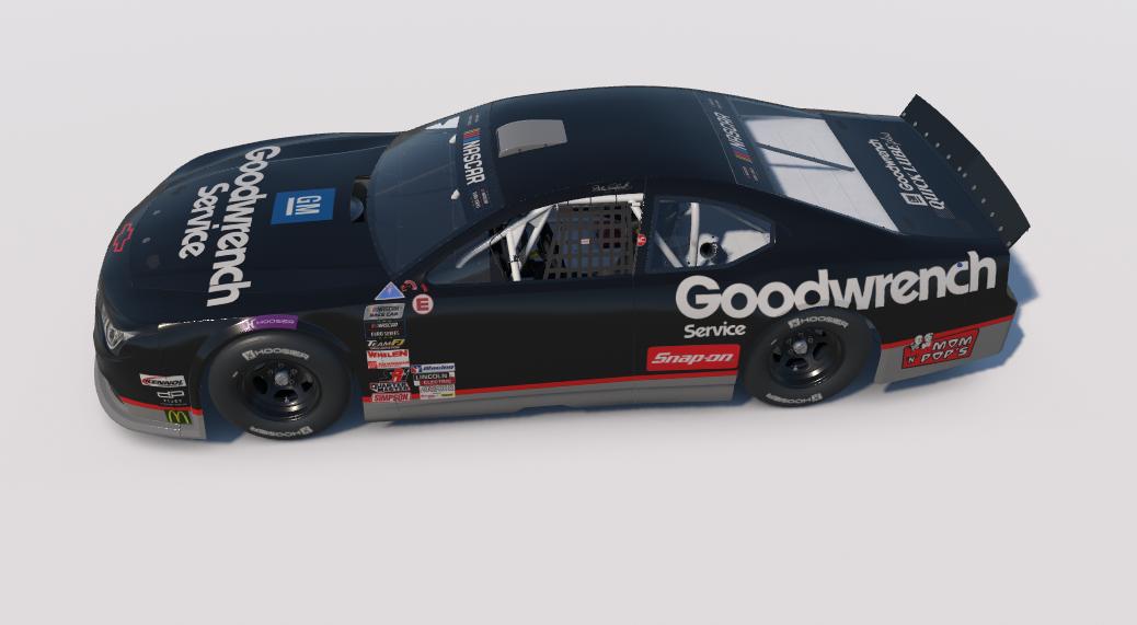 Preview of Dale Earnhardt Euro NASCAR (Sim-Stamped Numbers) by Steve Luvender