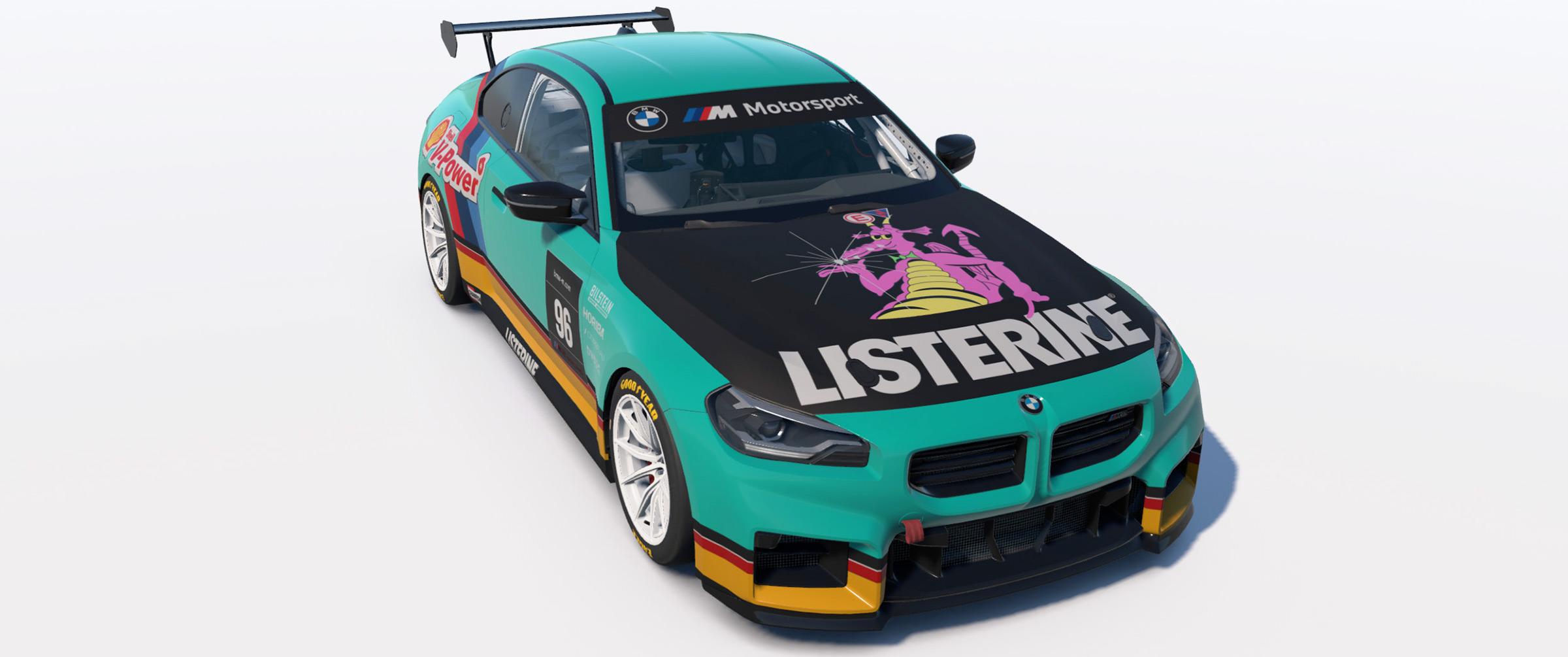 Preview of Listerine BMW M2 Racing by Alex Schmurtz