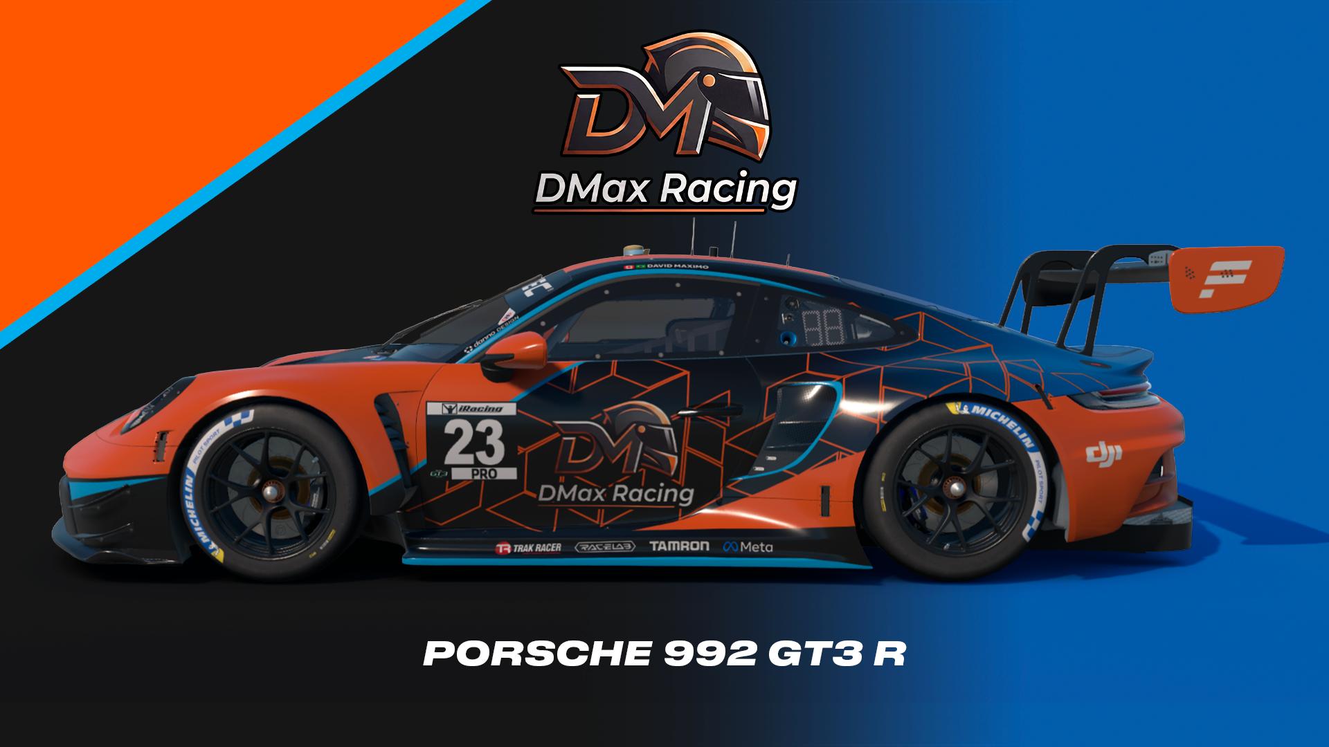 Preview of DMax Racing | Porsche 992 GT3 R by Danilo Vaz
