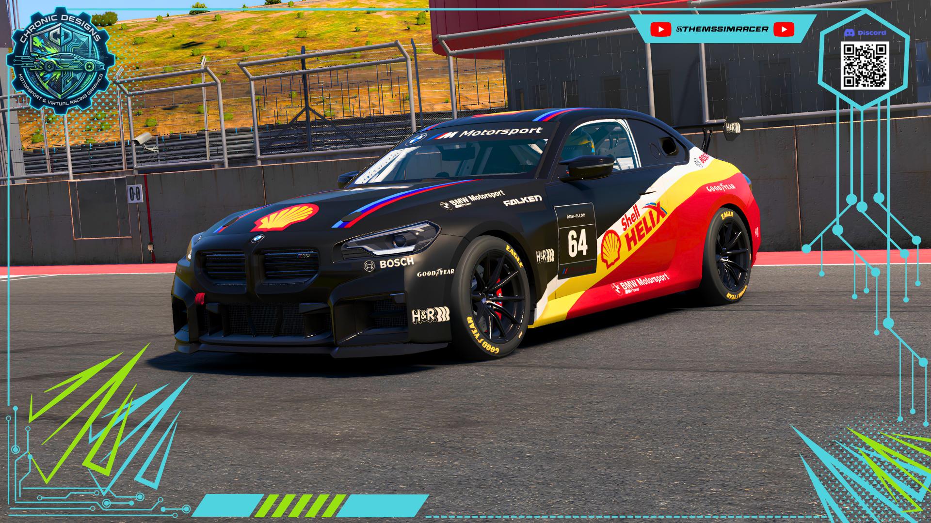 Preview of BMW M2 Racing (G87) Shell Touring Livery by Shane Stanley