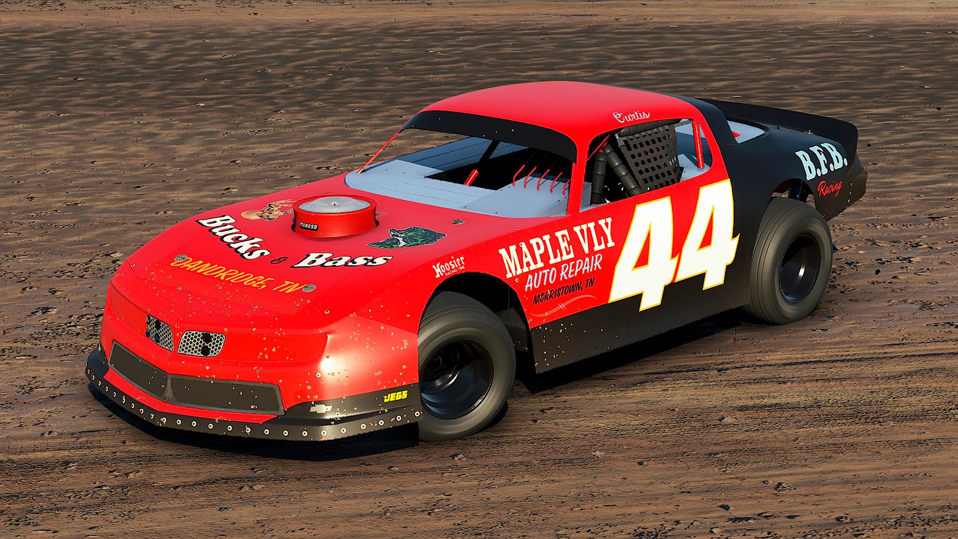 Preview of Curtis Fox 1998 #44 Bucks & Bass Street Stock by Skyler Fox4