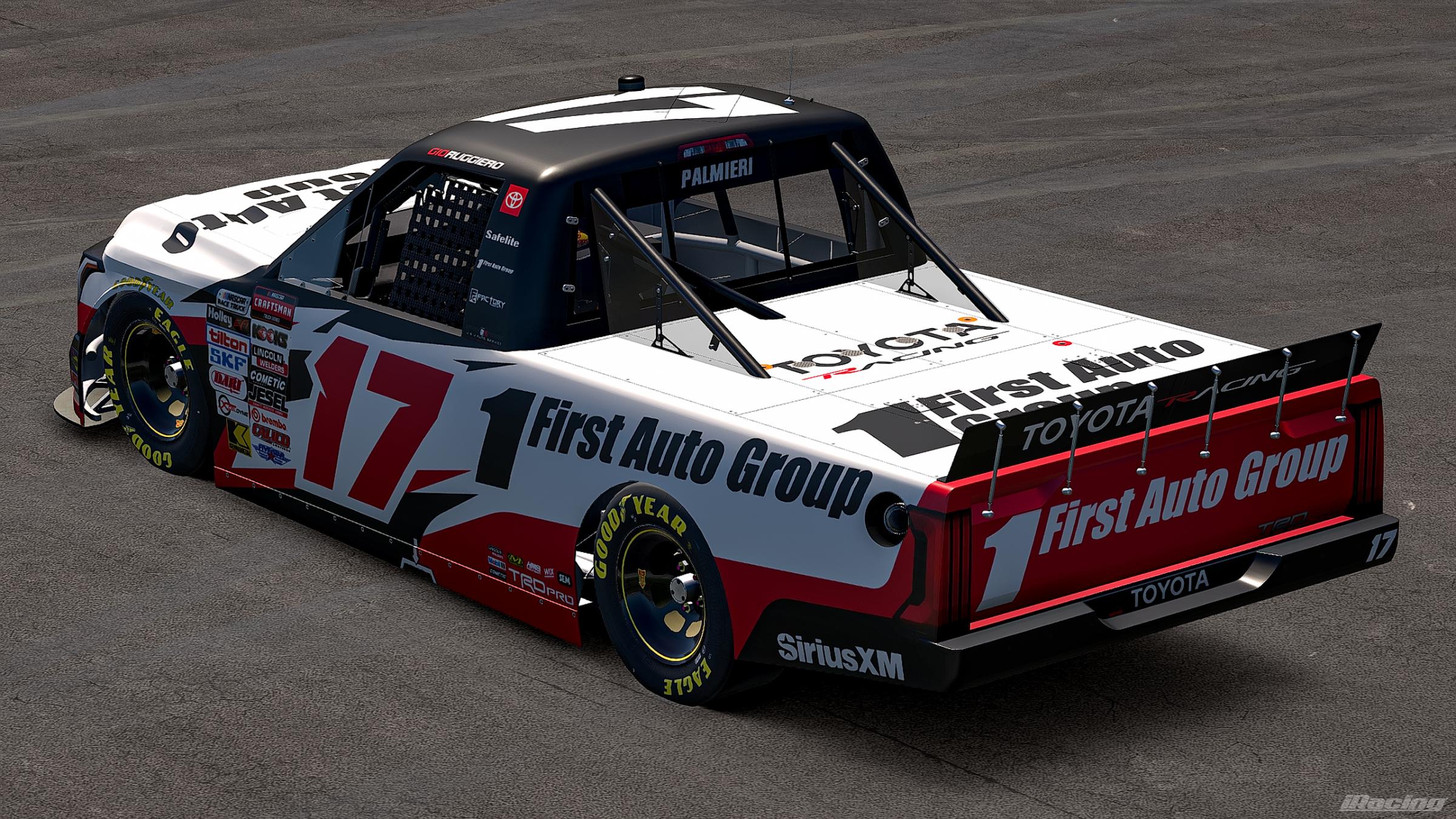 Preview of 2026 Gio Ruggiero #17 First Auto Group Toyota Tundra (No Number) by Jonathan Palmieri