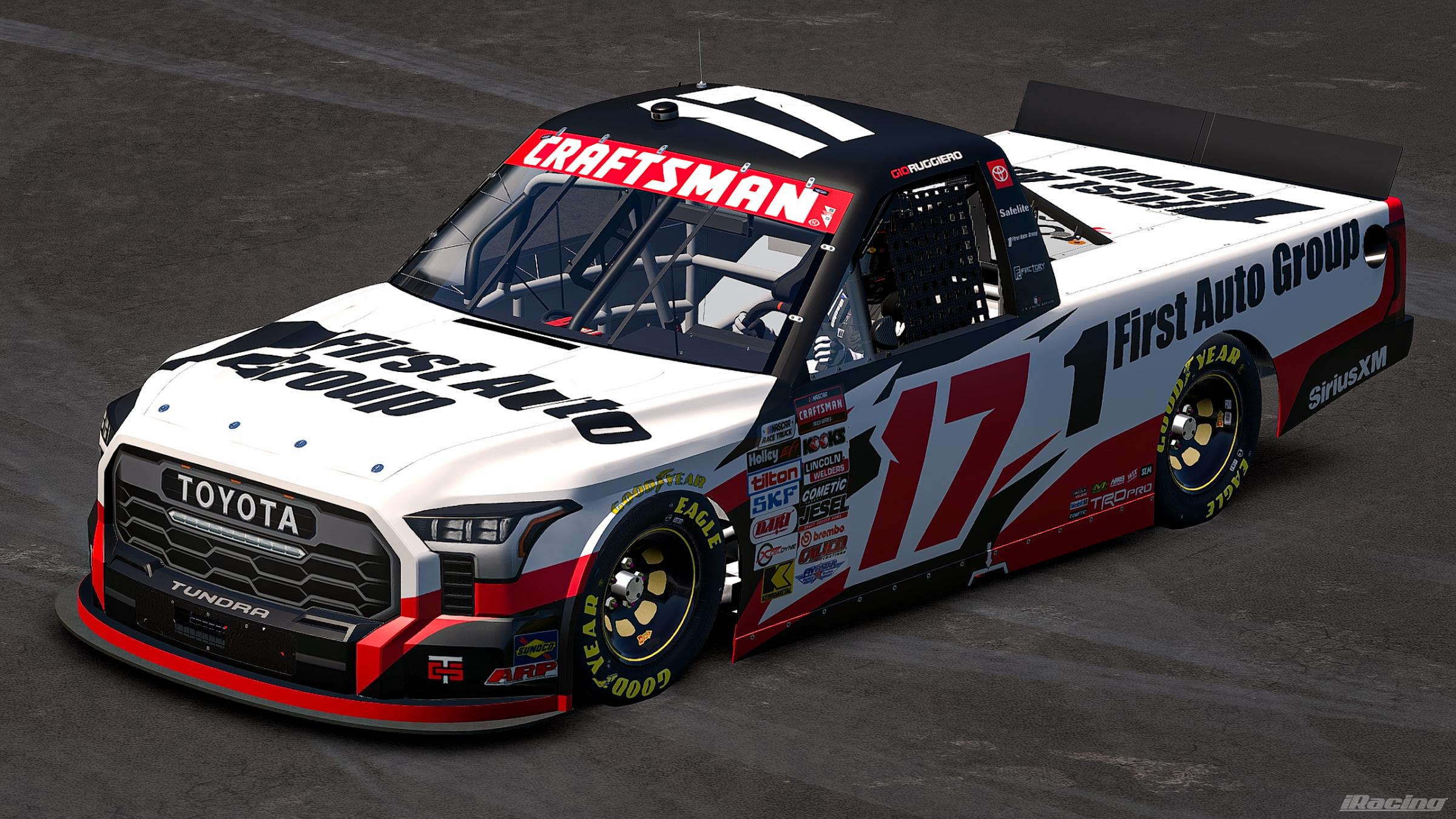Preview of 2026 Gio Ruggiero #17 First Auto Group Toyota Tundra (No Number) by Jonathan Palmieri