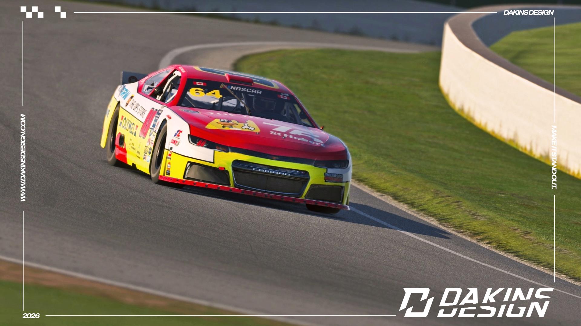 Preview of OFFICIAL 2026 #80 Alex Tagliani x Theetge Motorsports X St. Hubert NASCAR Canada Series Chevrolet Camaro ZL1 by Jason Dakins