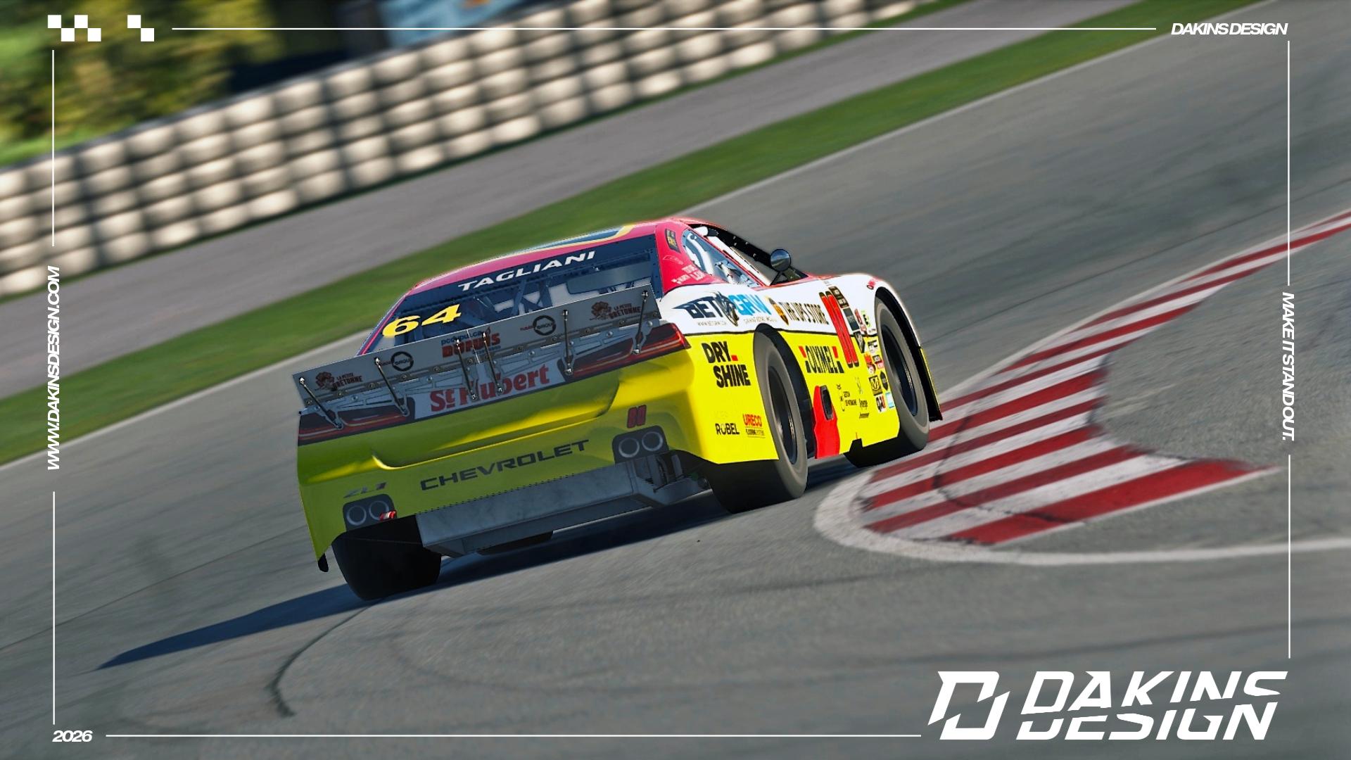 Preview of OFFICIAL 2026 #80 Alex Tagliani x Theetge Motorsports X St. Hubert NASCAR Canada Series Chevrolet Camaro ZL1 by Jason Dakins