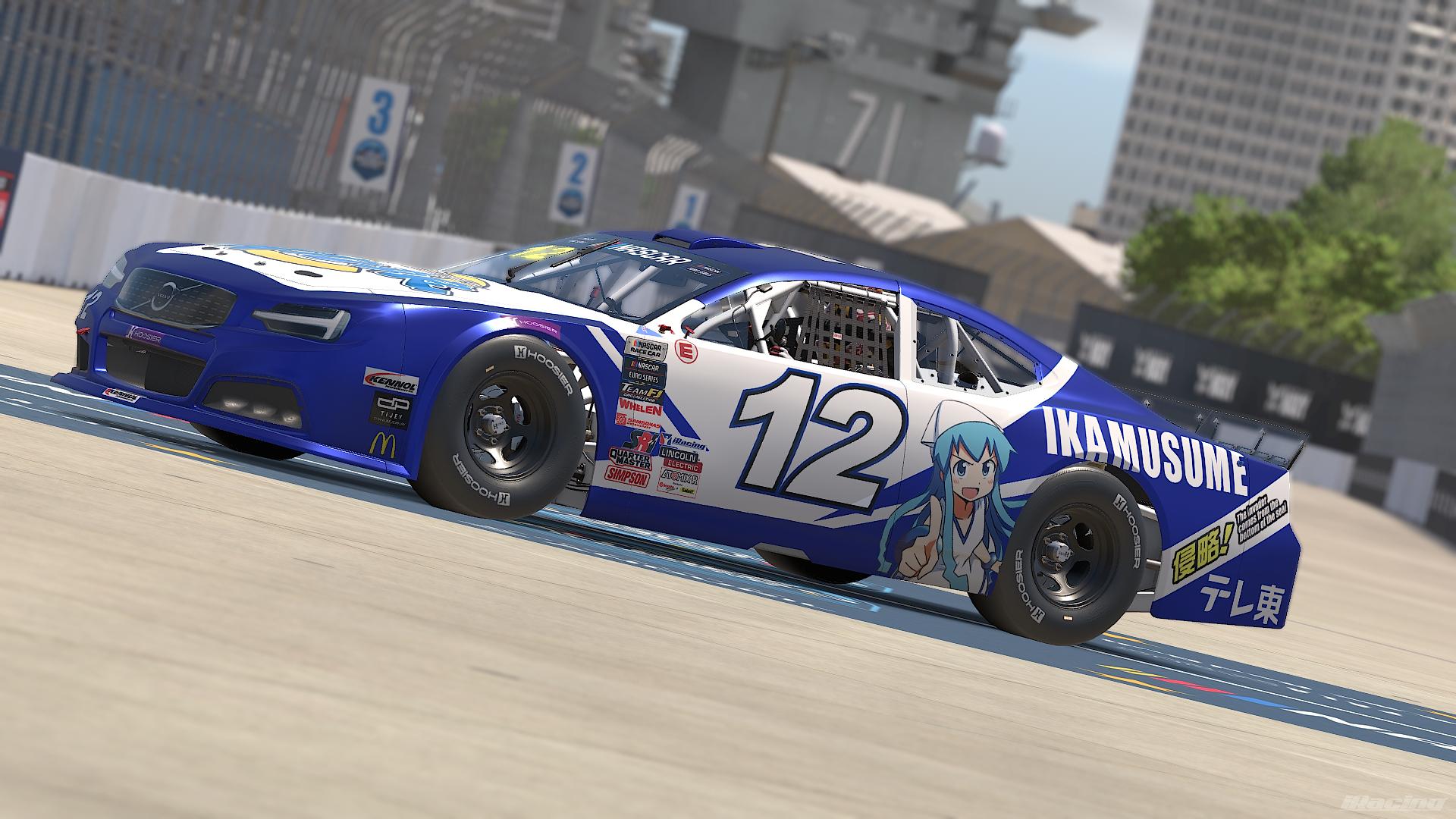 Preview of Squid Girl/IkaMusume Volvo S90 EURO NASCAR by Garrett Hess