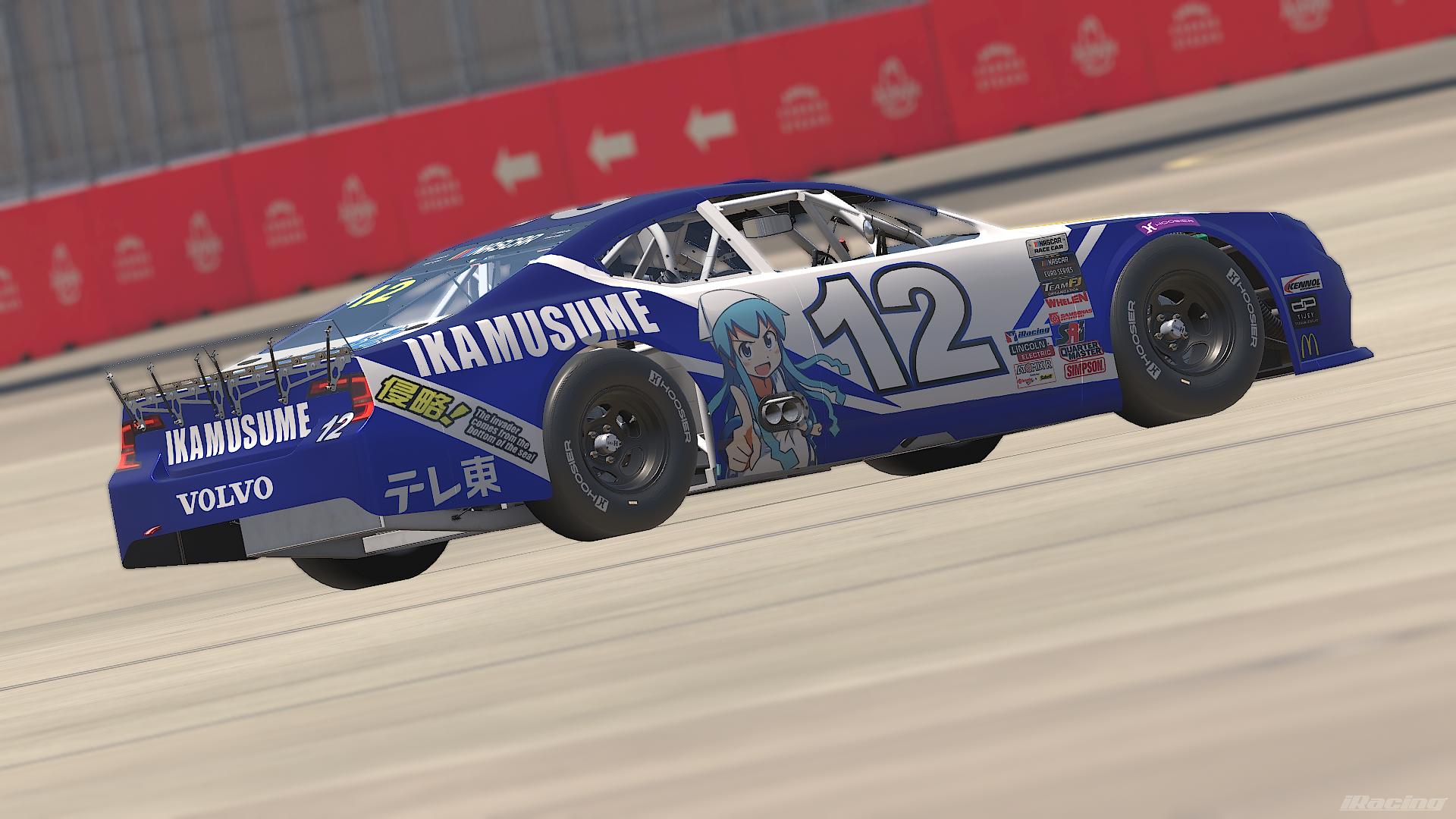 Preview of Squid Girl/IkaMusume Volvo S90 EURO NASCAR by Garrett Hess