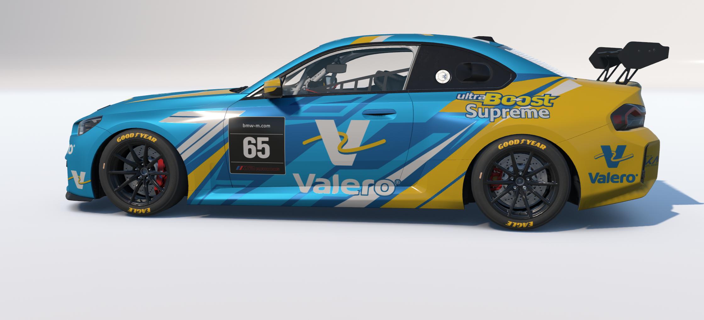Preview of Valero UltraBoost Supreme Concept paint for M2 Racing G87 by Keith Archer