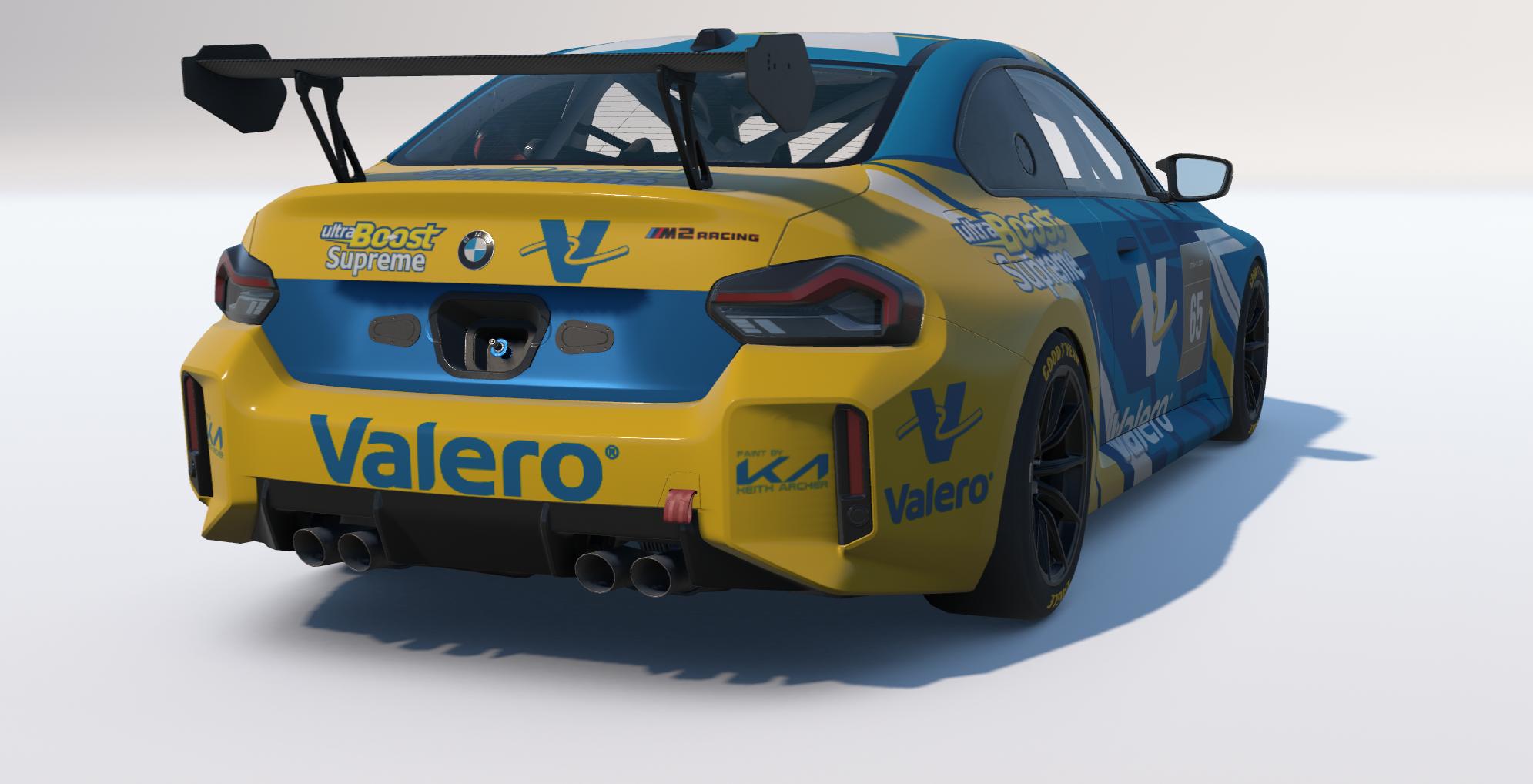 Preview of Valero UltraBoost Supreme Concept paint for M2 Racing G87 by Keith Archer