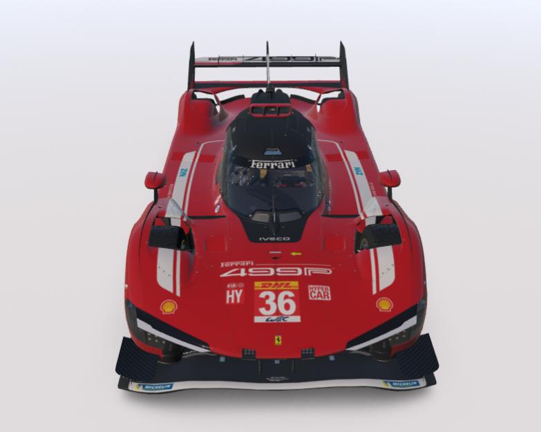 Preview of Factory Ferrari 499P LMH Concept by Steven Dubois