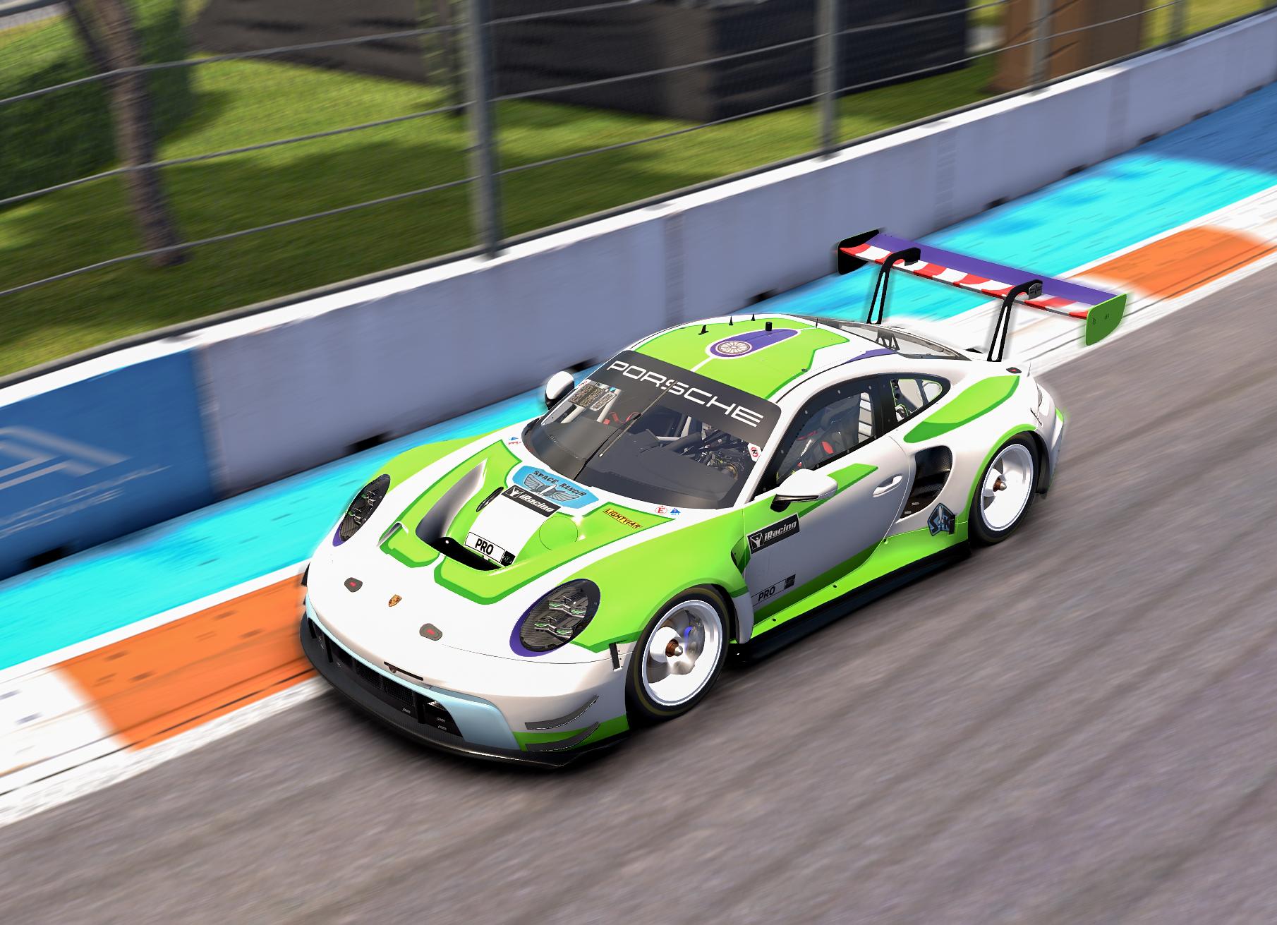 Preview of Porsche GT3 R 992 Buzz Lighyear by Gianluca Bresci