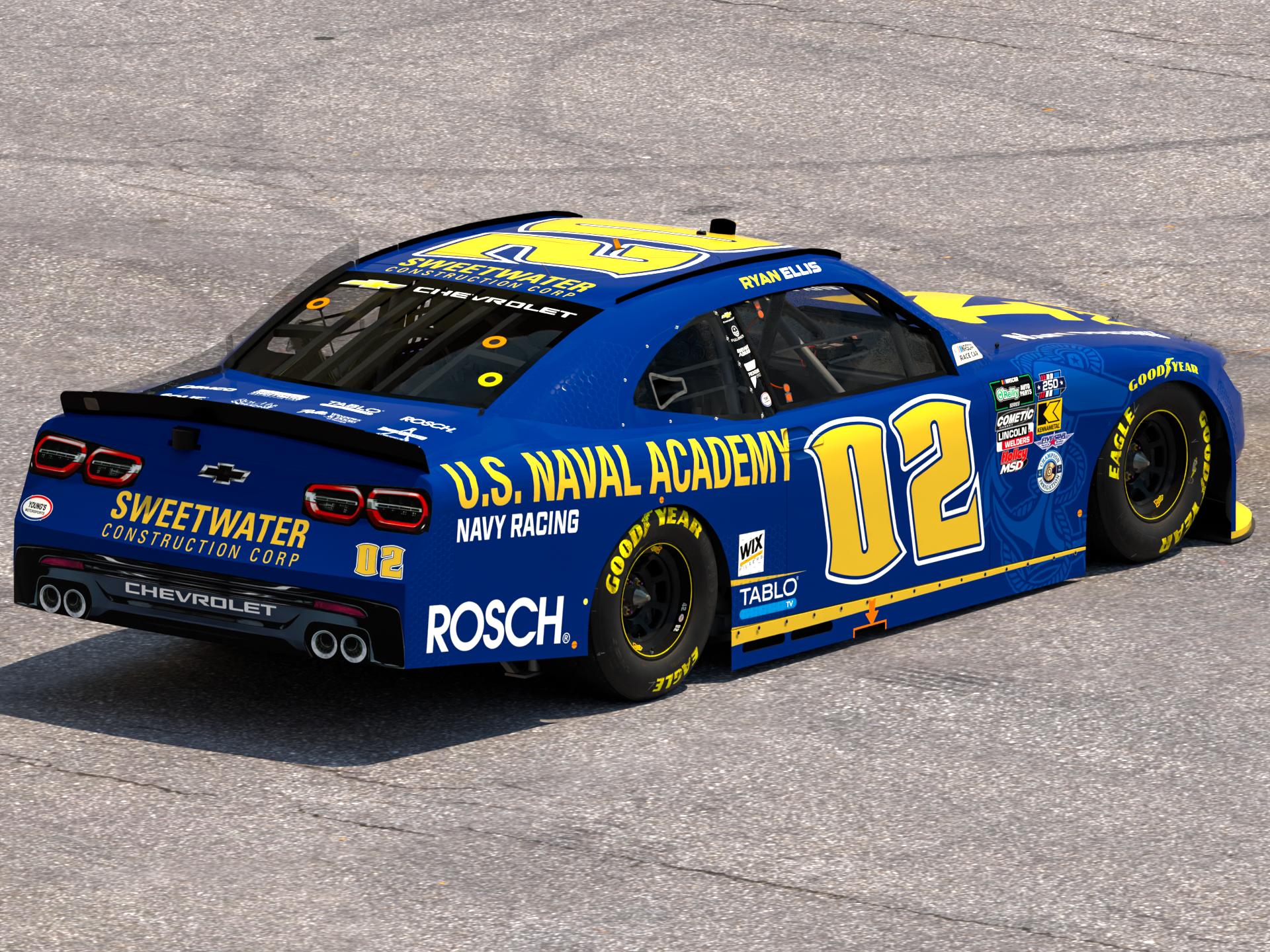Preview of 2026 Ryan Ellis US Navy Pocono by Ben Horton