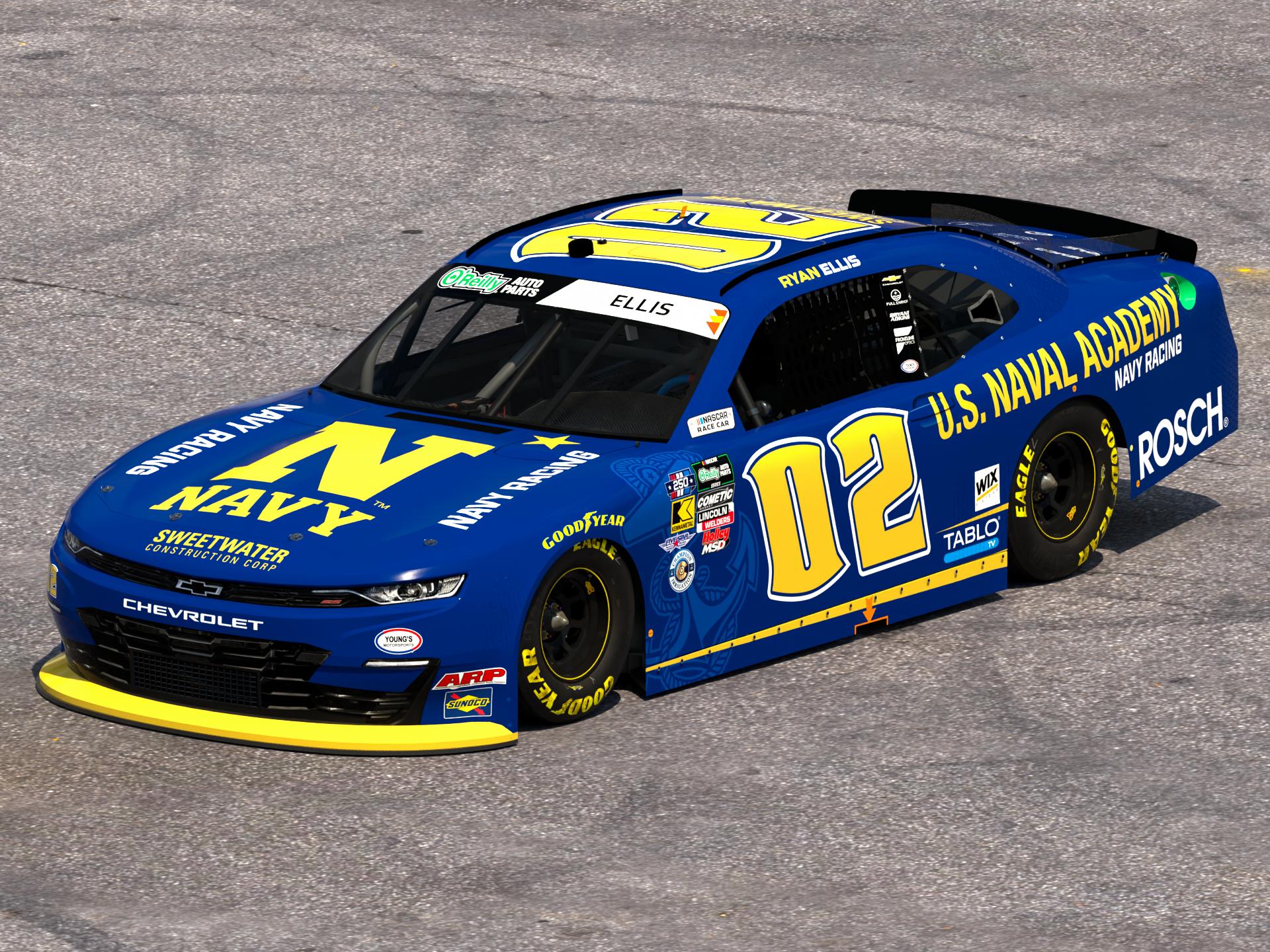 Preview of 2026 Ryan Ellis US Navy Pocono by Ben Horton