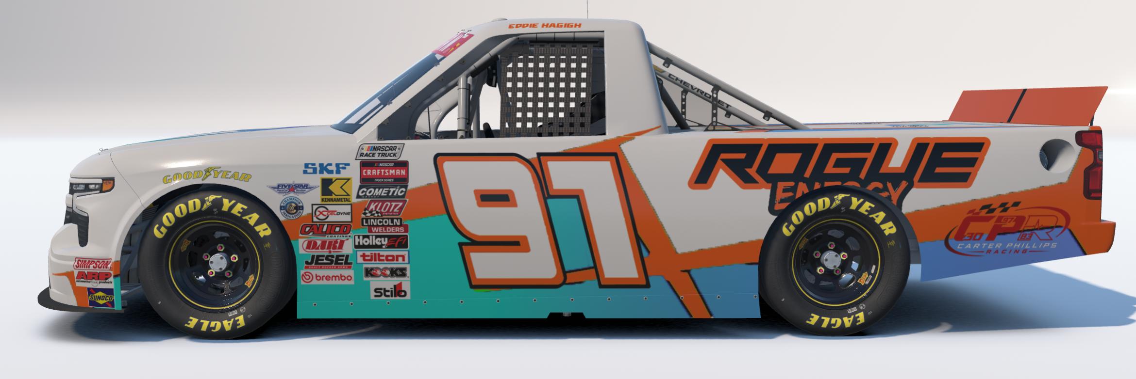Preview of Dr. G Powerwashing Silverado (White) - Eddie Hagigh #97 by Marshall Crocker Jr