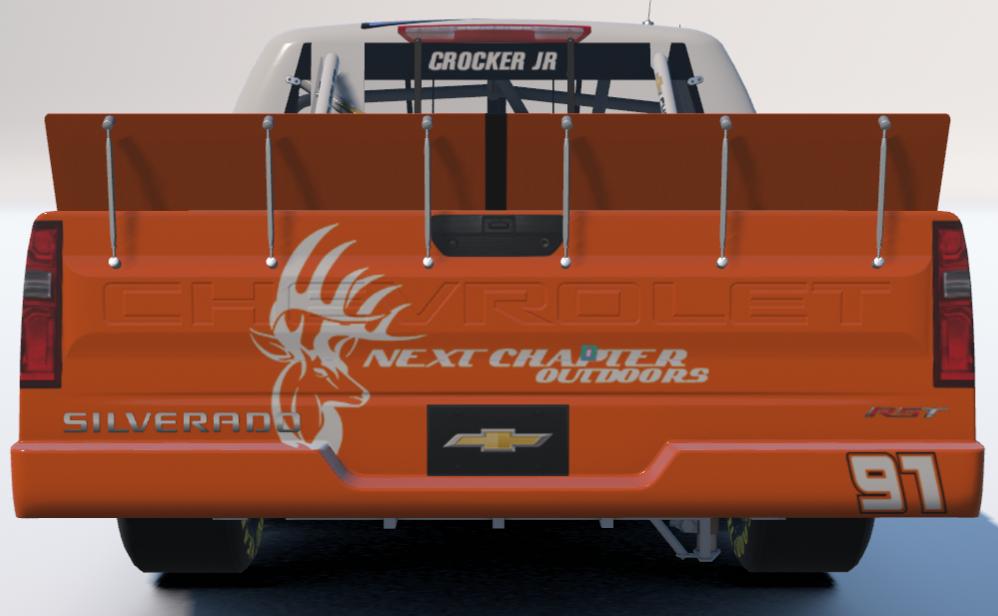 Preview of Dr. G Powerwashing Silverado (White) - Eddie Hagigh #97 by Marshall Crocker Jr