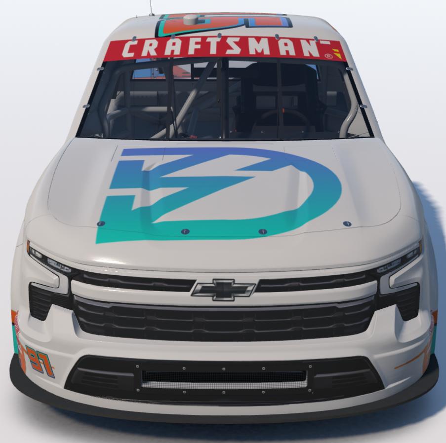 Preview of Dr. G Powerwashing Silverado (White) - Eddie Hagigh #97 by Marshall Crocker Jr