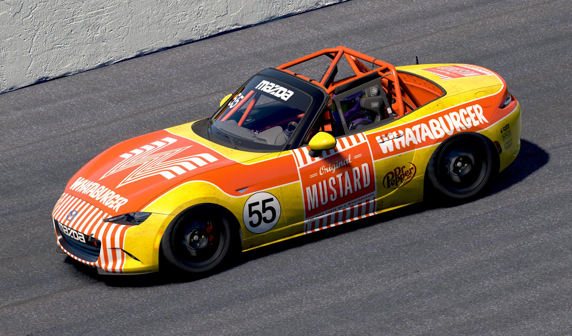 Preview of Whataburger Mustard Mazda by Tyler Tucker