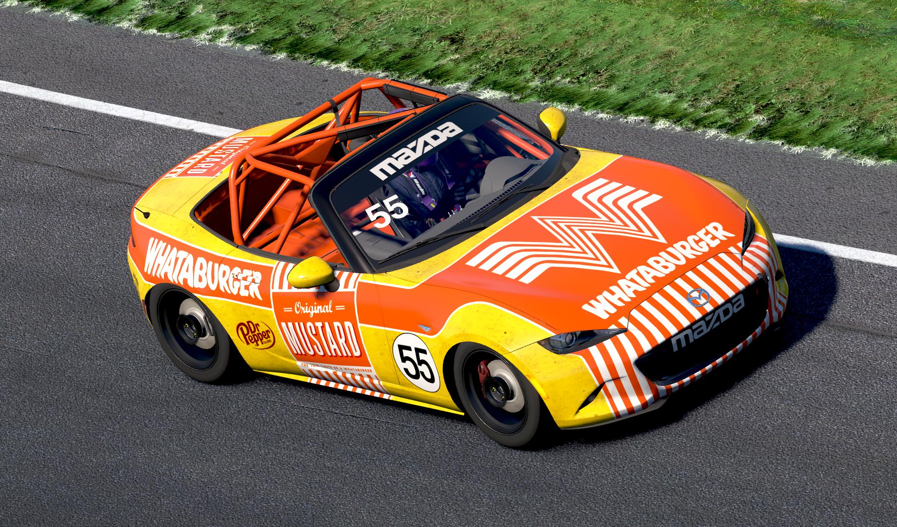 Preview of Whataburger Mustard Mazda by Tyler Tucker