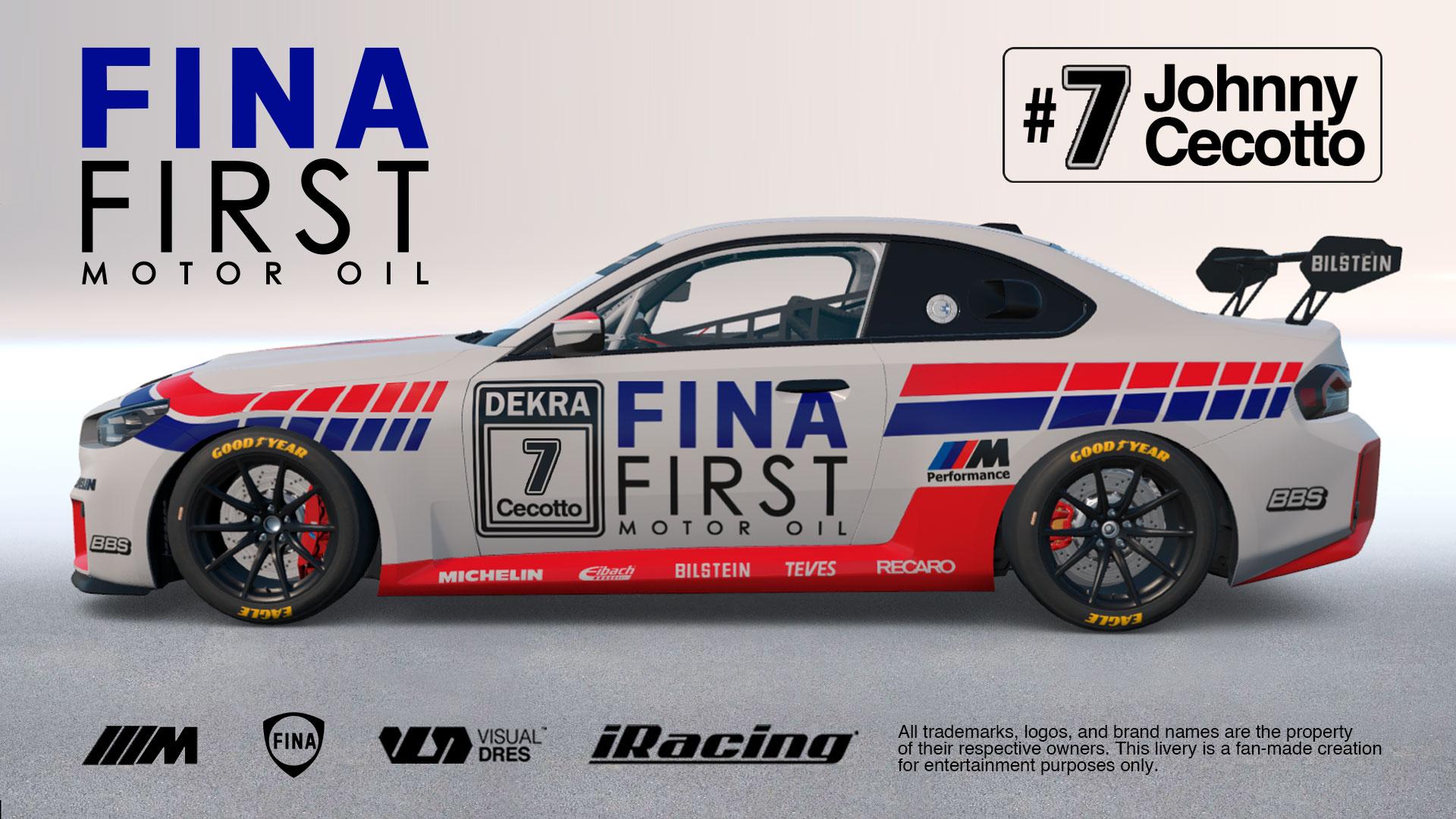 Preview of FINA BMW M2 Racing | Cecotto Tribute by Andres Carrero
