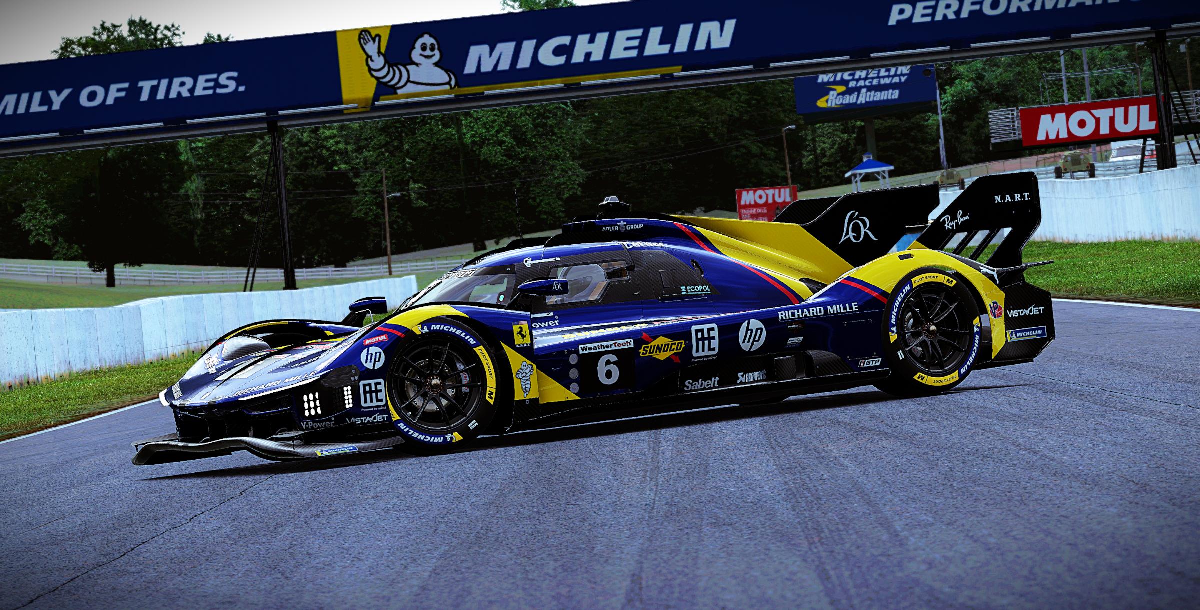 Preview of Sean Bull Design - 2026 Sunoco Ferrari 499P IMSA Concept Livery by Samuel J Ball