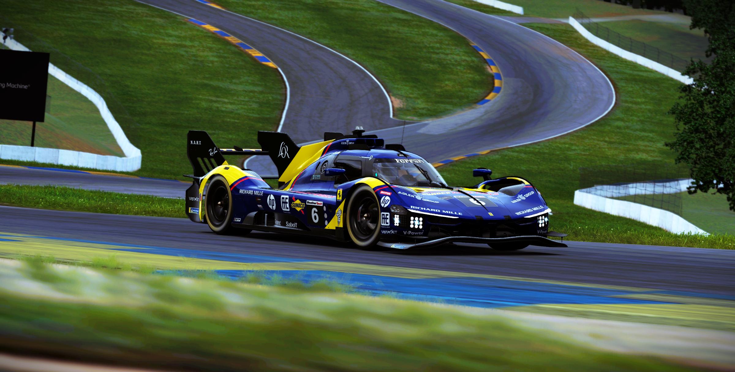 Preview of Sean Bull Design - 2026 Sunoco Ferrari 499P IMSA Concept Livery by Samuel J Ball