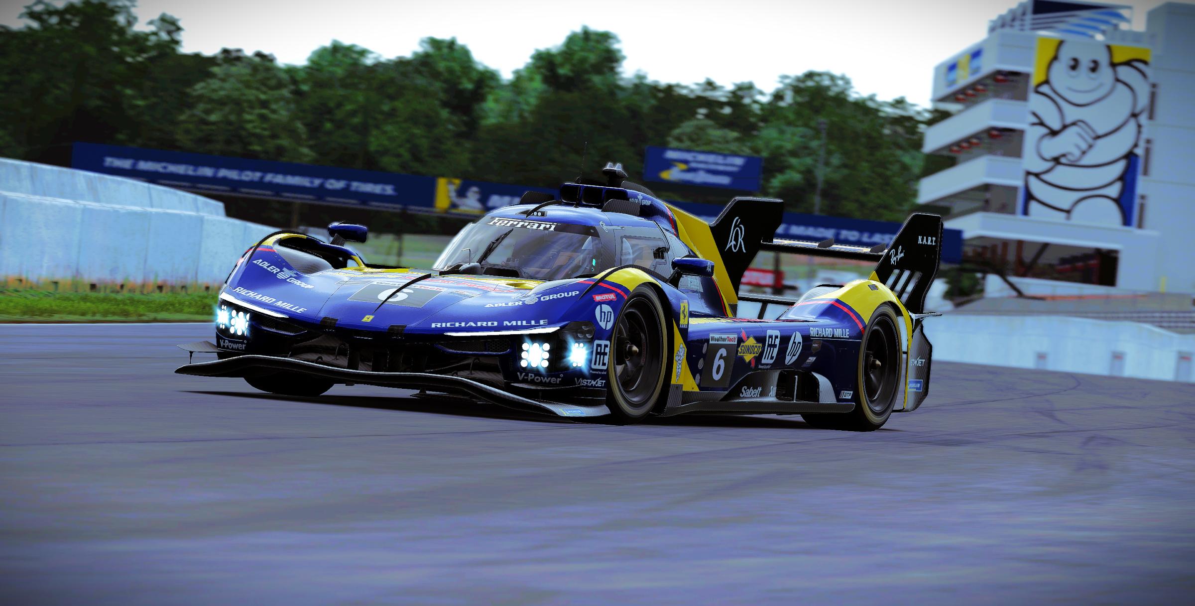 Preview of Sean Bull Design - 2026 Sunoco Ferrari 499P IMSA Concept Livery by Samuel J Ball