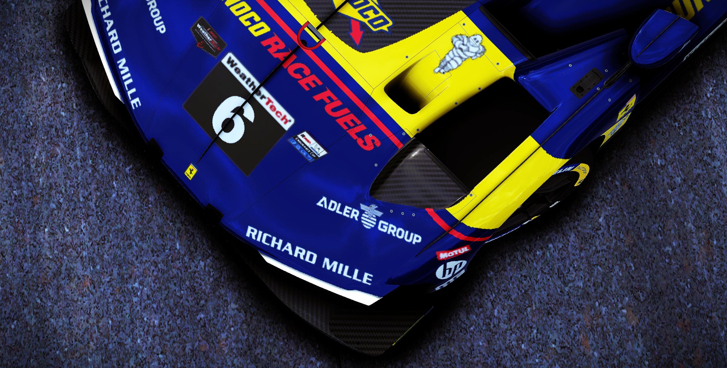 Preview of Sean Bull Design - 2026 Sunoco Ferrari 499P IMSA Concept Livery by Samuel J Ball