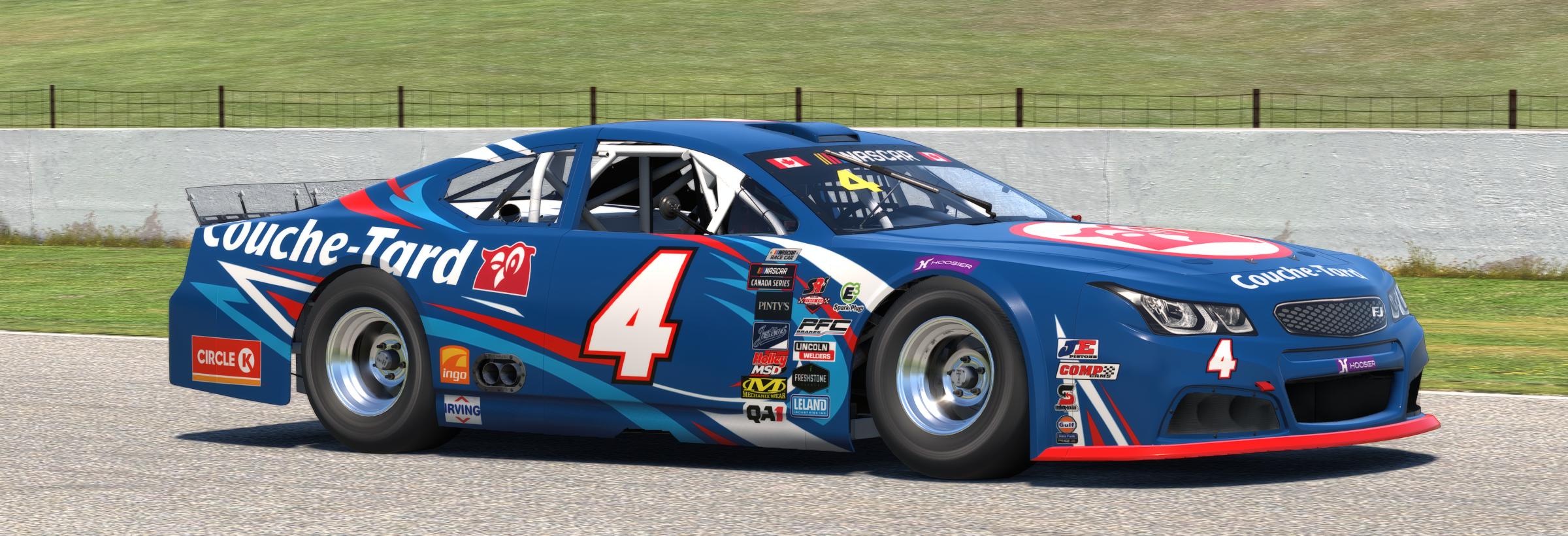 Preview of (Fictional) Couche-Tard NASCAR Canada for EuroNASCAR by Richard Maltais