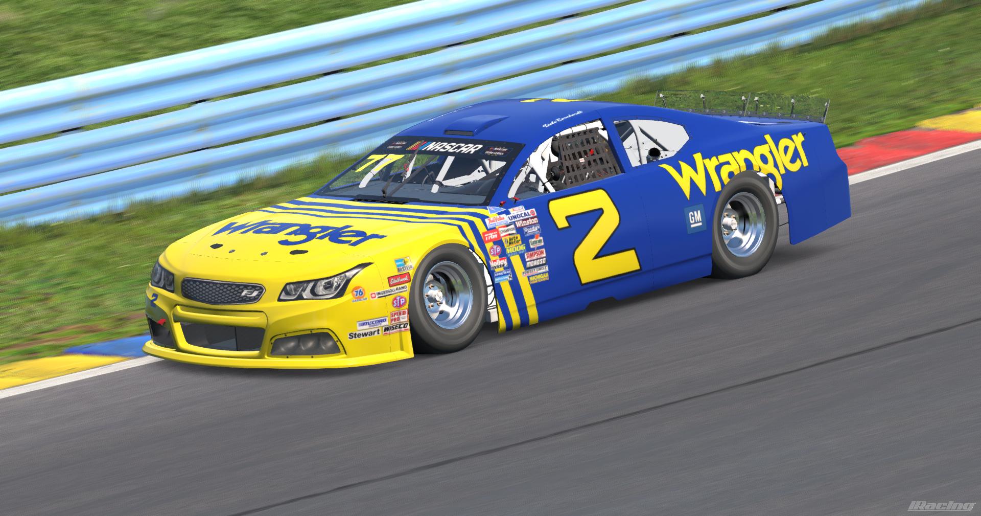 Preview of Dale Earnhardt 1981 Wrangler Stripes #2 Pro# by Kyle Carpenter