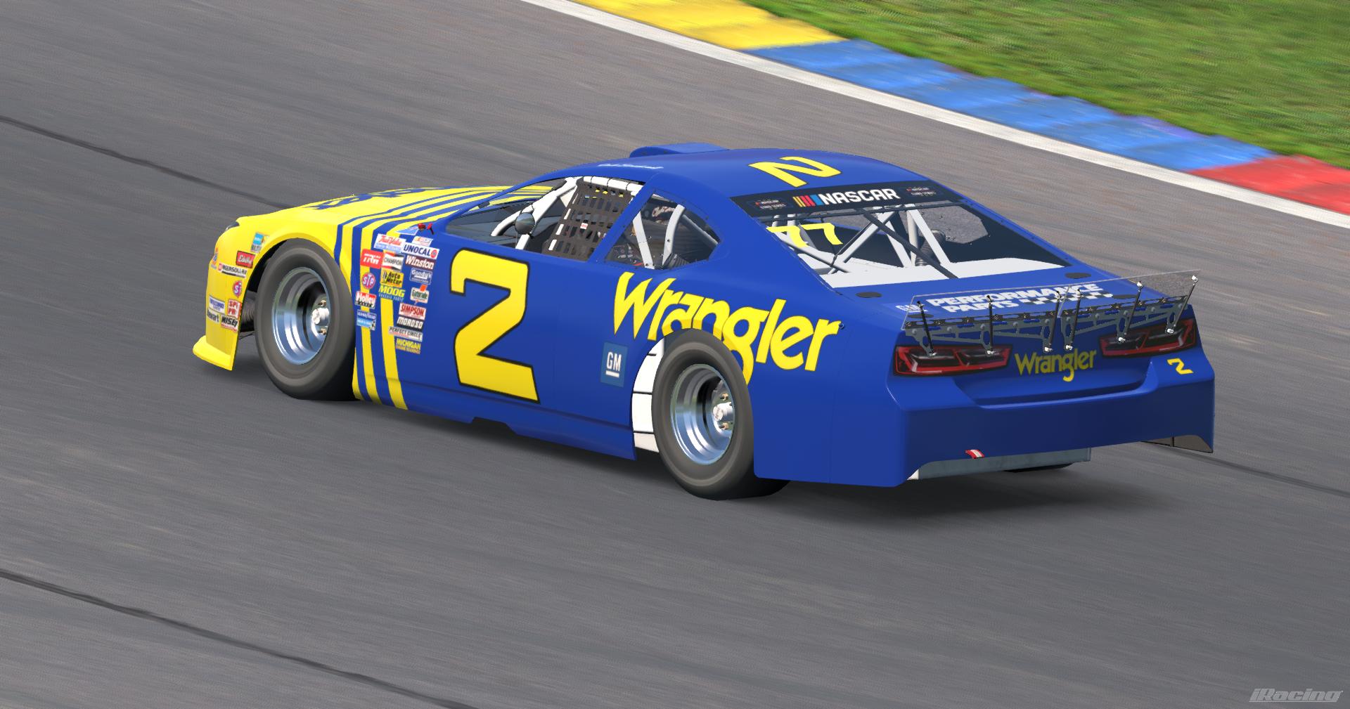 Preview of Dale Earnhardt 1981 Wrangler Stripes #2 Pro# by Kyle Carpenter