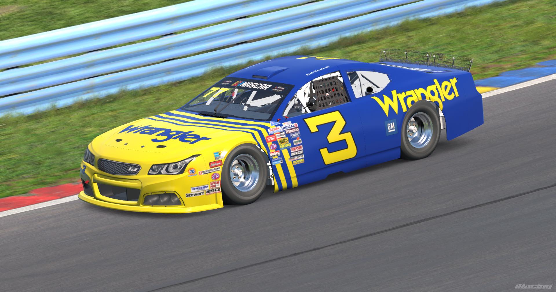 Preview of Dale Earnhardt 1981 Wrangler Stripes #3 Pro# by Kyle Carpenter