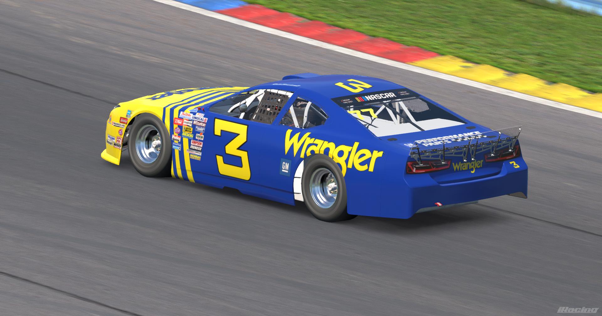 Preview of Dale Earnhardt 1981 Wrangler Stripes #3 Pro# by Kyle Carpenter