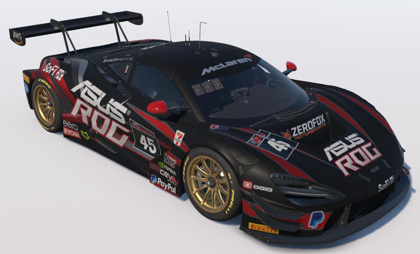 Preview of ARES Asus ROG McLaren GT3 Carbon etd. by Mike W.