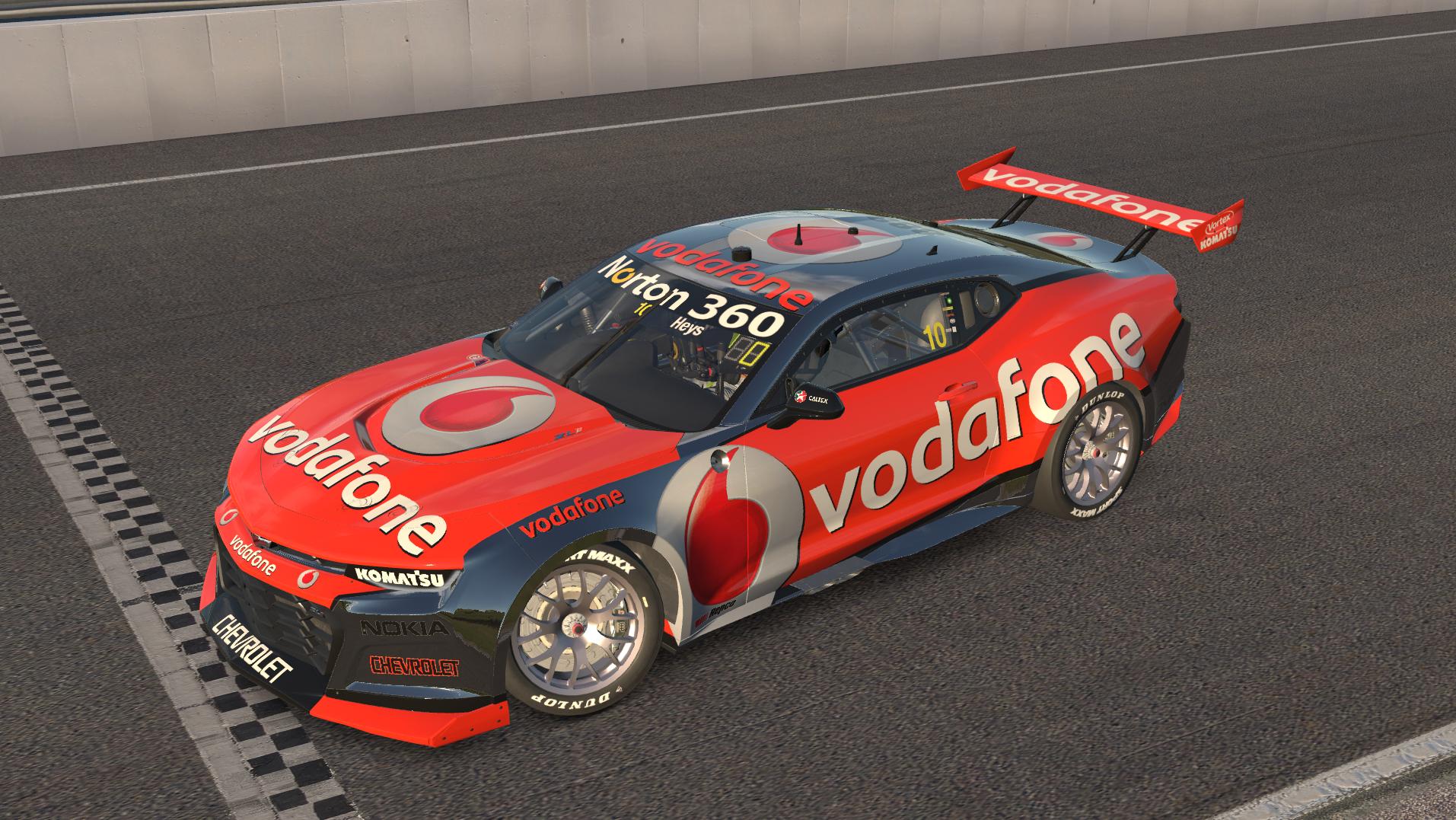Preview of (Retro) Team Vodafone Triple Eight Race Engineering - 2011 - Driven by:- Craig Lowndes #888 by Brad Heys