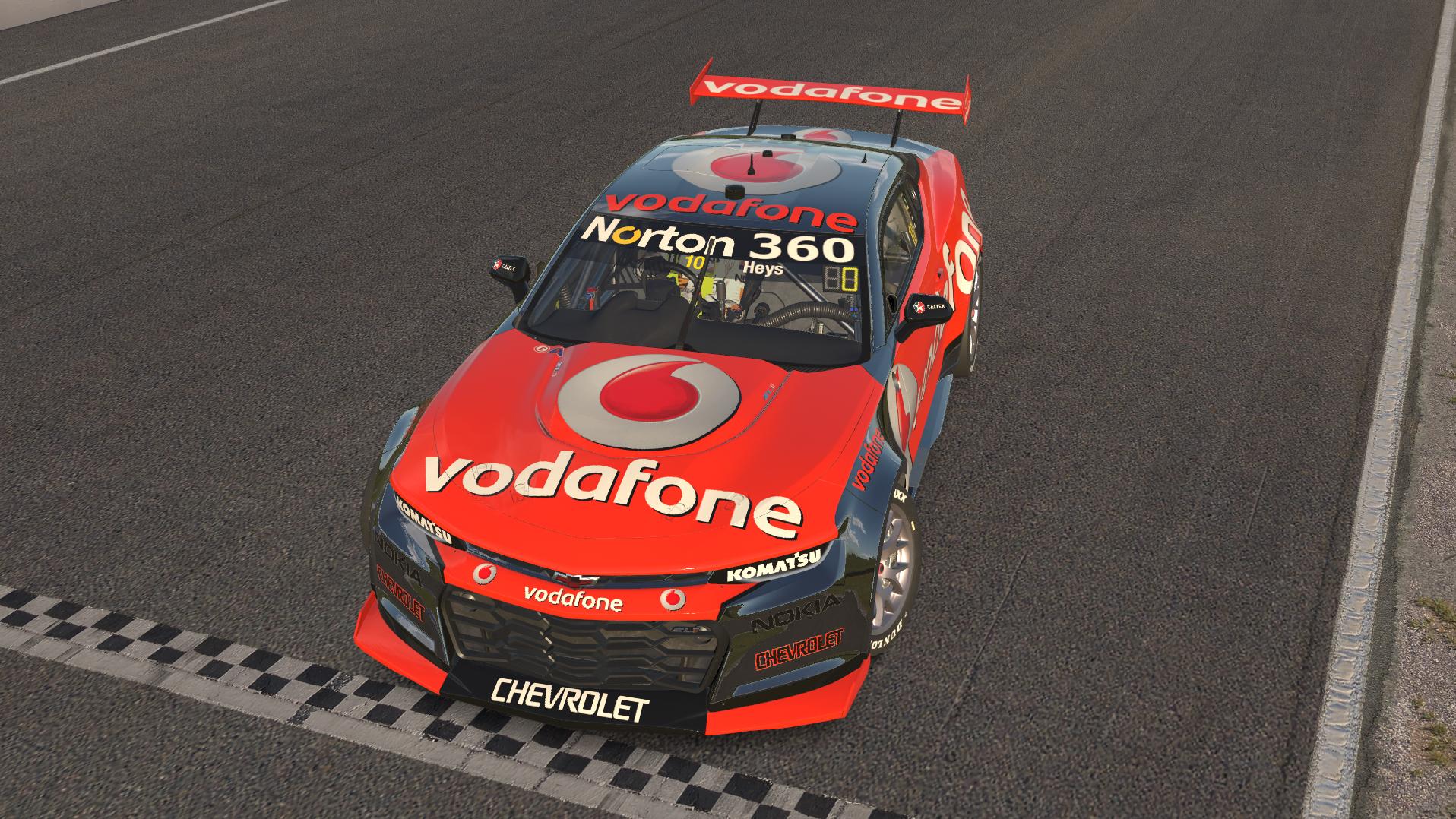 Preview of (Retro) Team Vodafone Triple Eight Race Engineering - 2011 - Driven by:- Craig Lowndes #888 by Brad Heys
