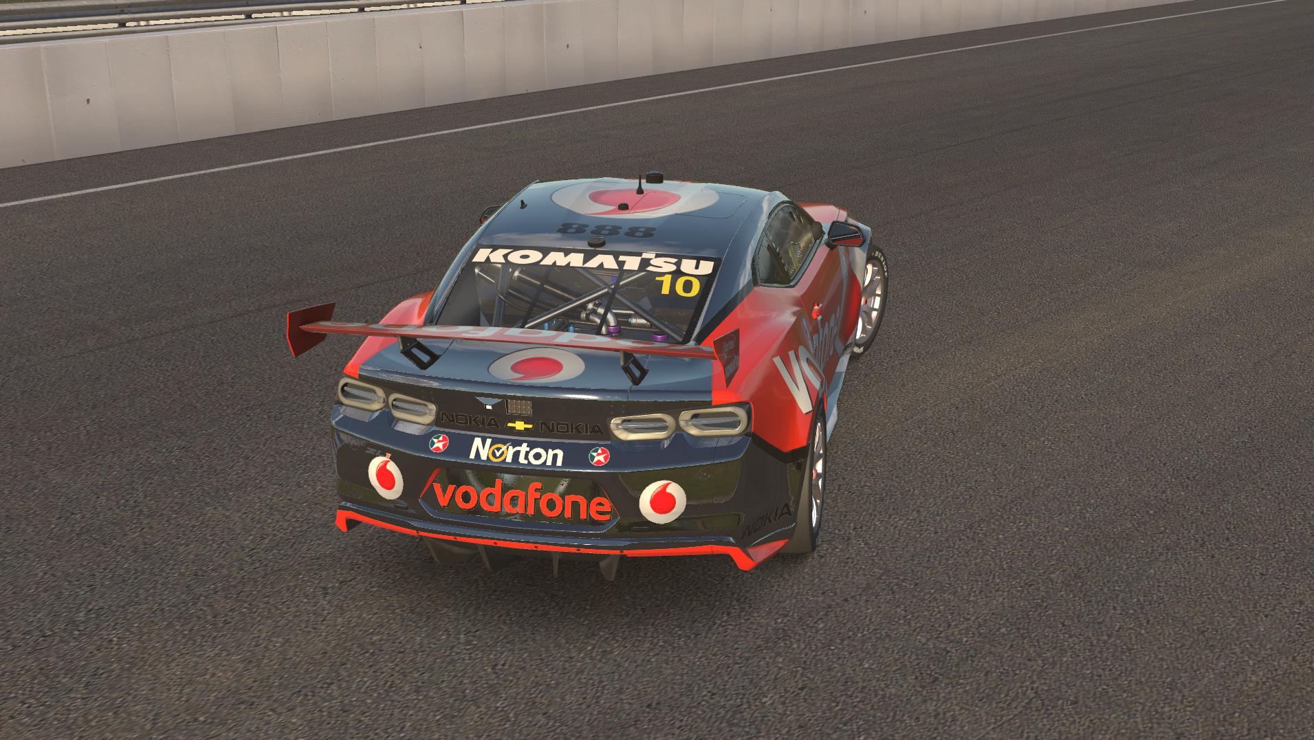 Preview of (Retro) Team Vodafone Triple Eight Race Engineering - 2011 - Driven by:- Craig Lowndes #888 by Brad Heys