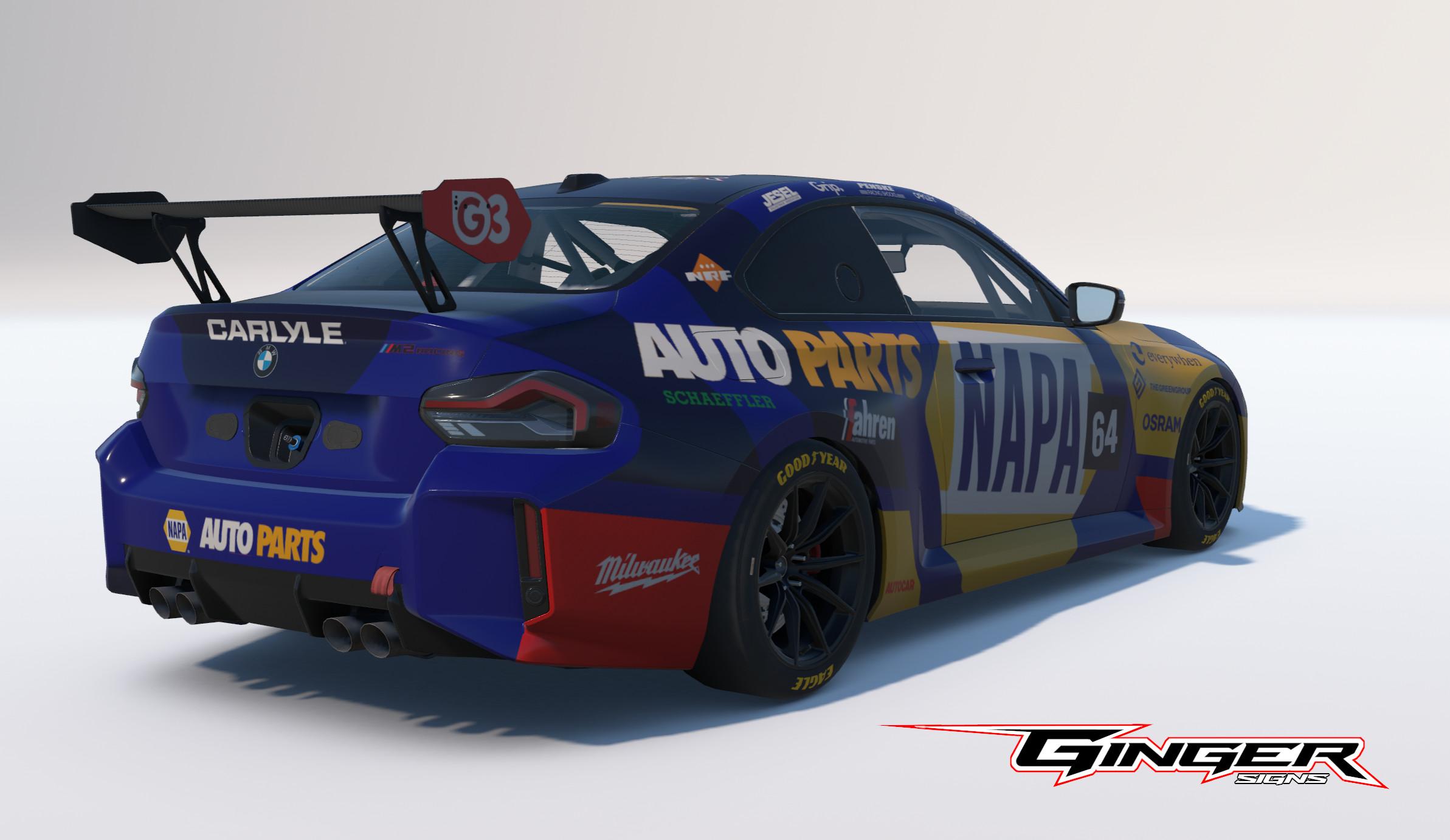 Preview of Napa Autoparts BMW M2 G87 by Lee Walker5