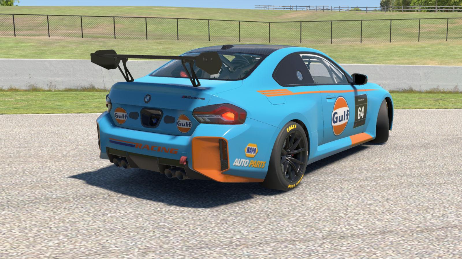 Preview of Gulf Racing BMW M2 by Stephane Parent