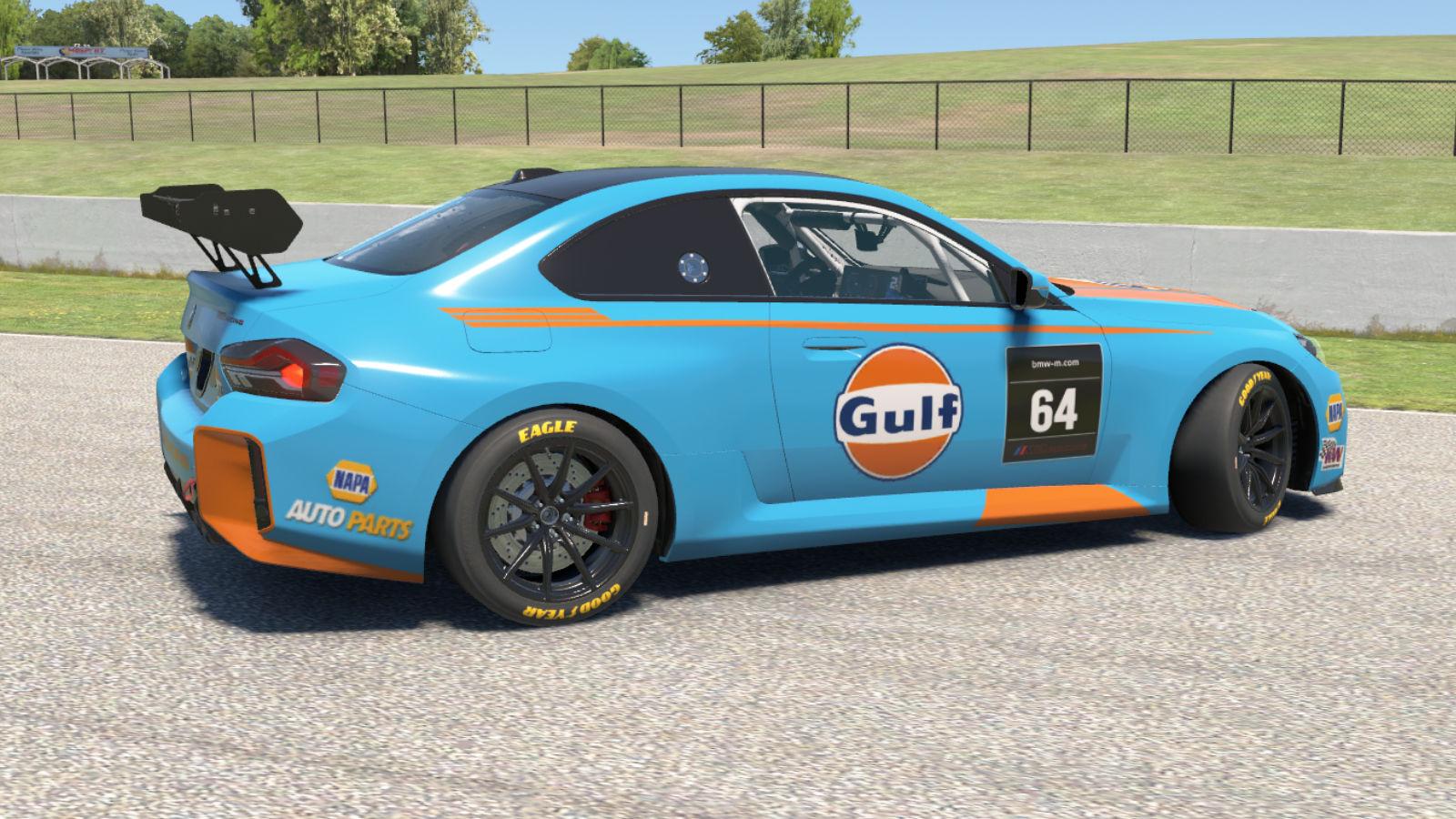 Preview of Gulf Racing BMW M2 by Stephane Parent