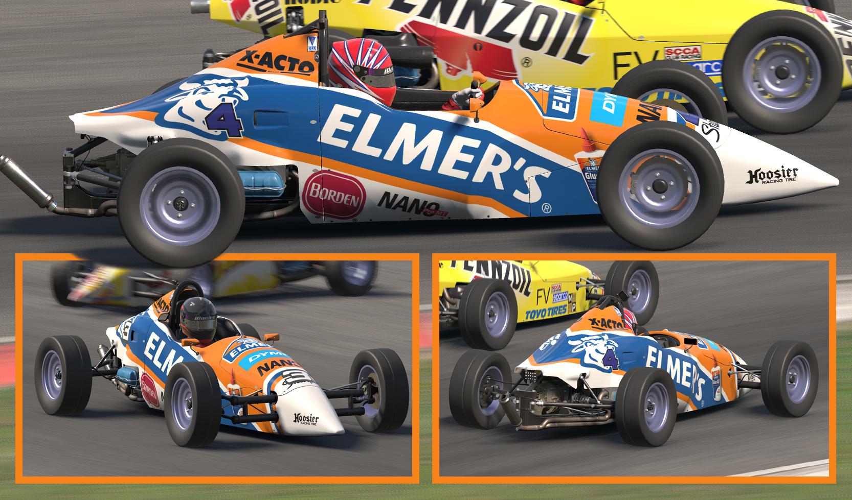 Preview of Formula V2 Elmers by Clyde Coman